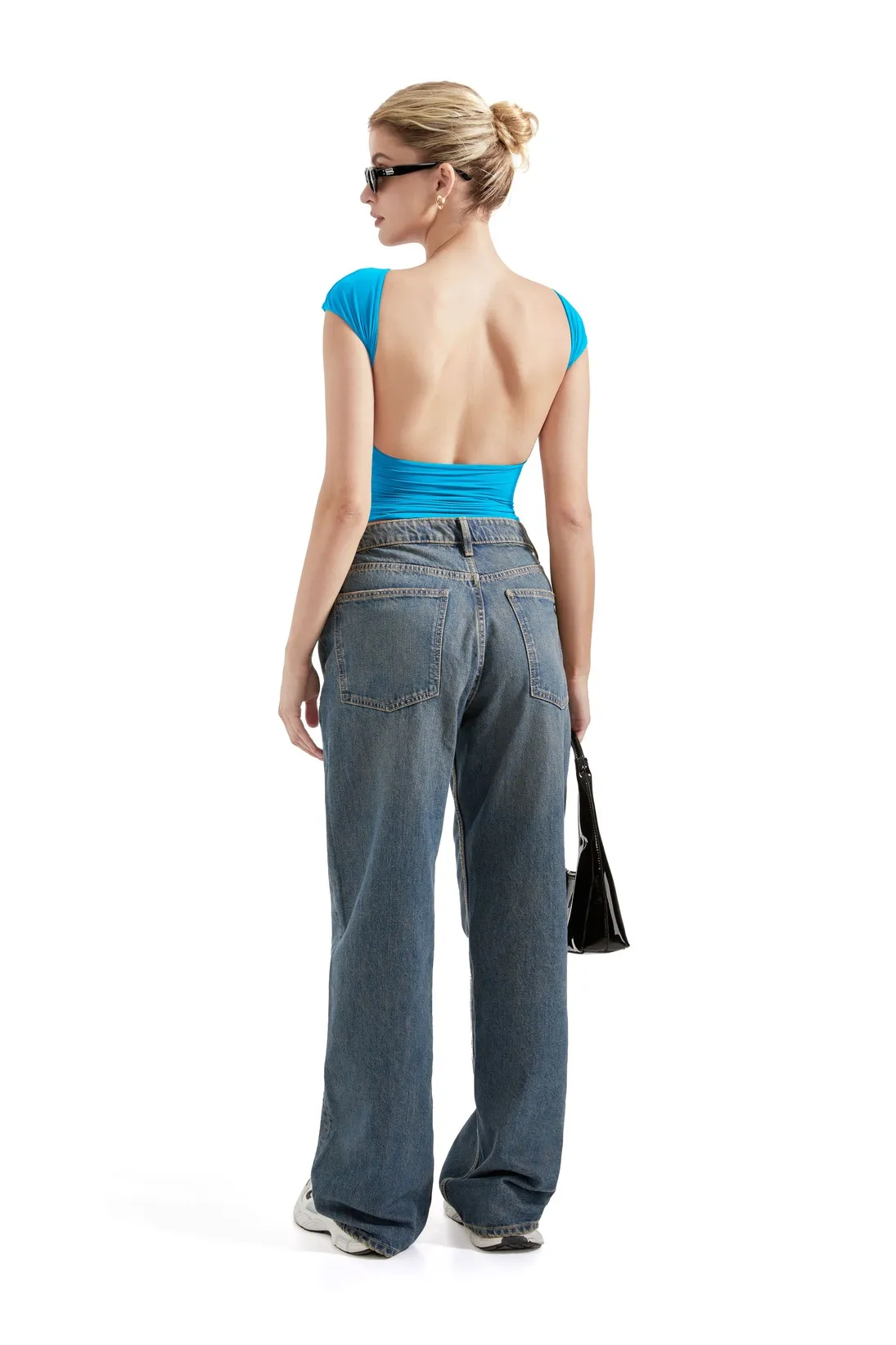 Buttery Soft Backless Shirt - Image 24