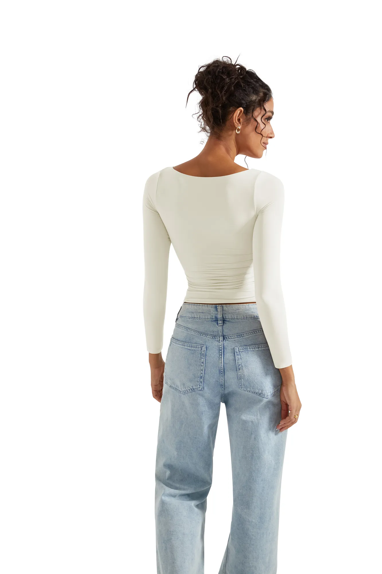 Buttery Soft Boat Neck Shirt - Long Sleeve - Image 27