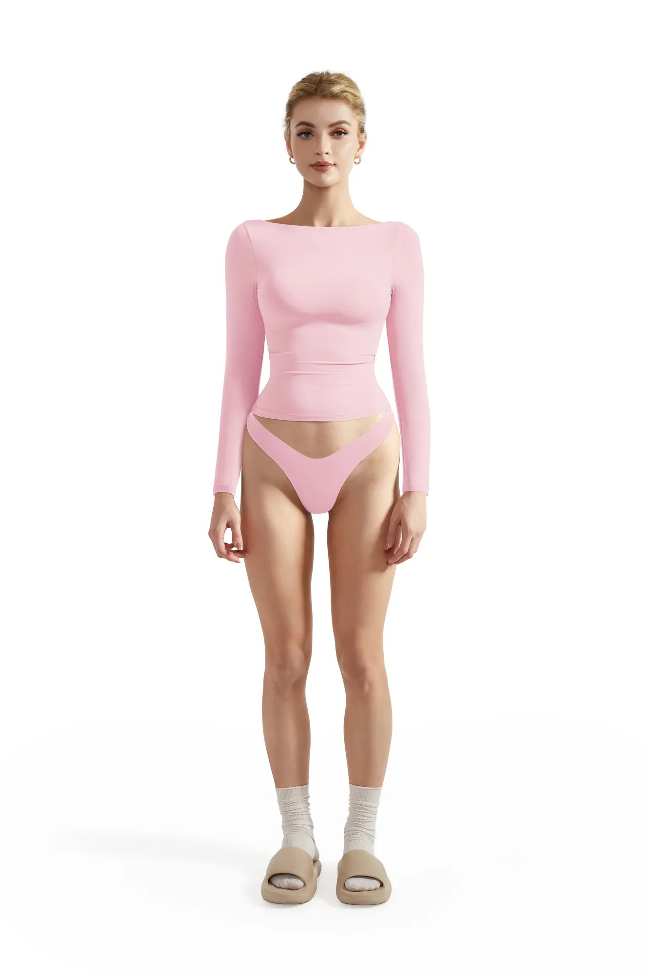 Buttery Soft Boat Neck Shirt - Long Sleeve - Image 36