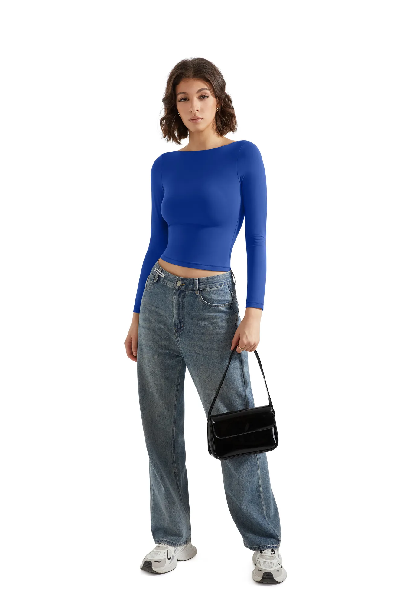 Buttery Soft Boat Neck Shirt - Long Sleeve - Image 63