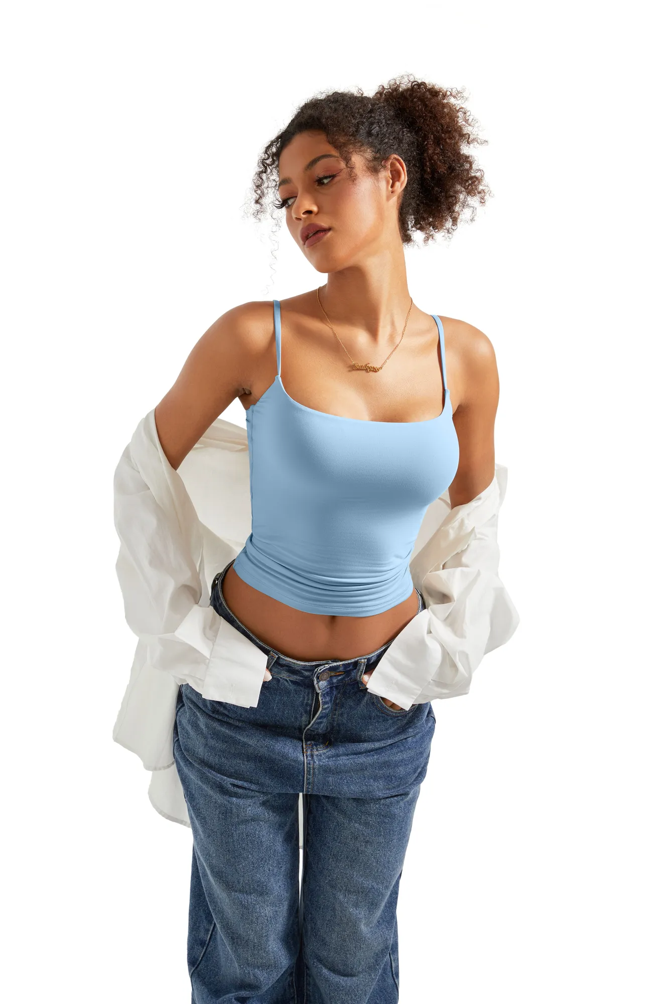 Buttery Soft Cami Tank Top - Image 76