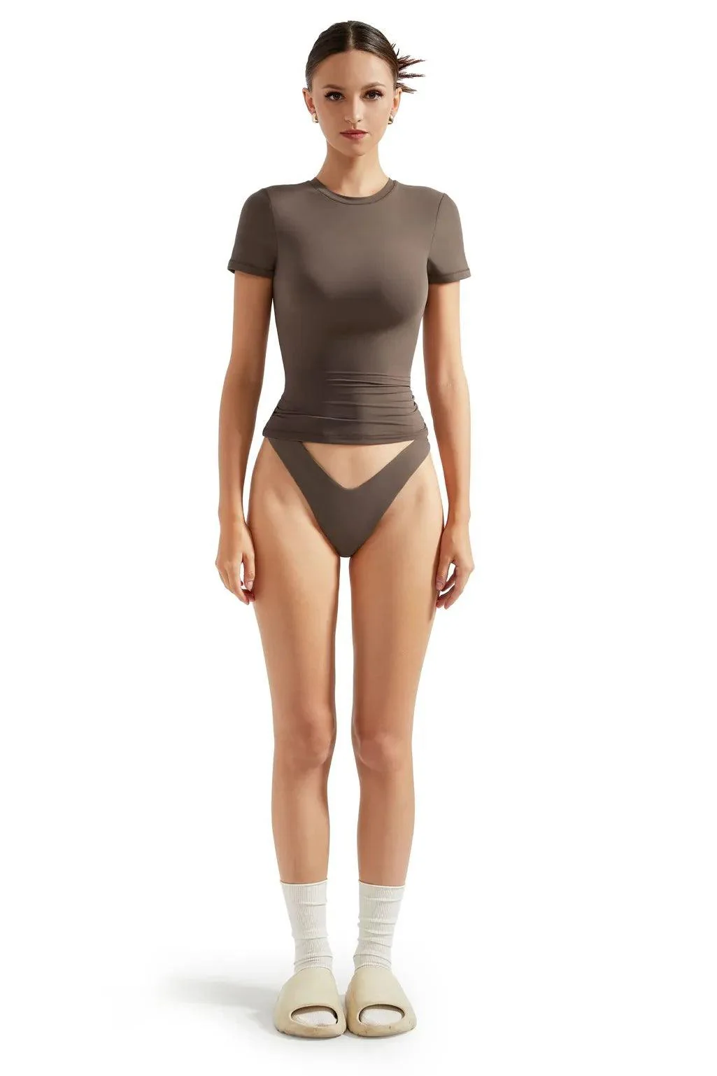 Buttery Soft Crew Neck Shirt - Short Sleeve - Image 13