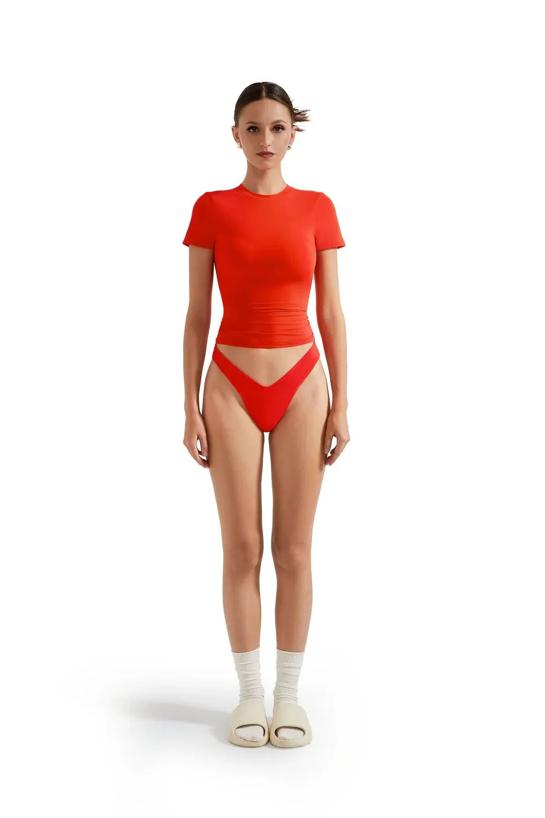 Buttery Soft Crew Neck Shirt - Short Sleeve - Image 19