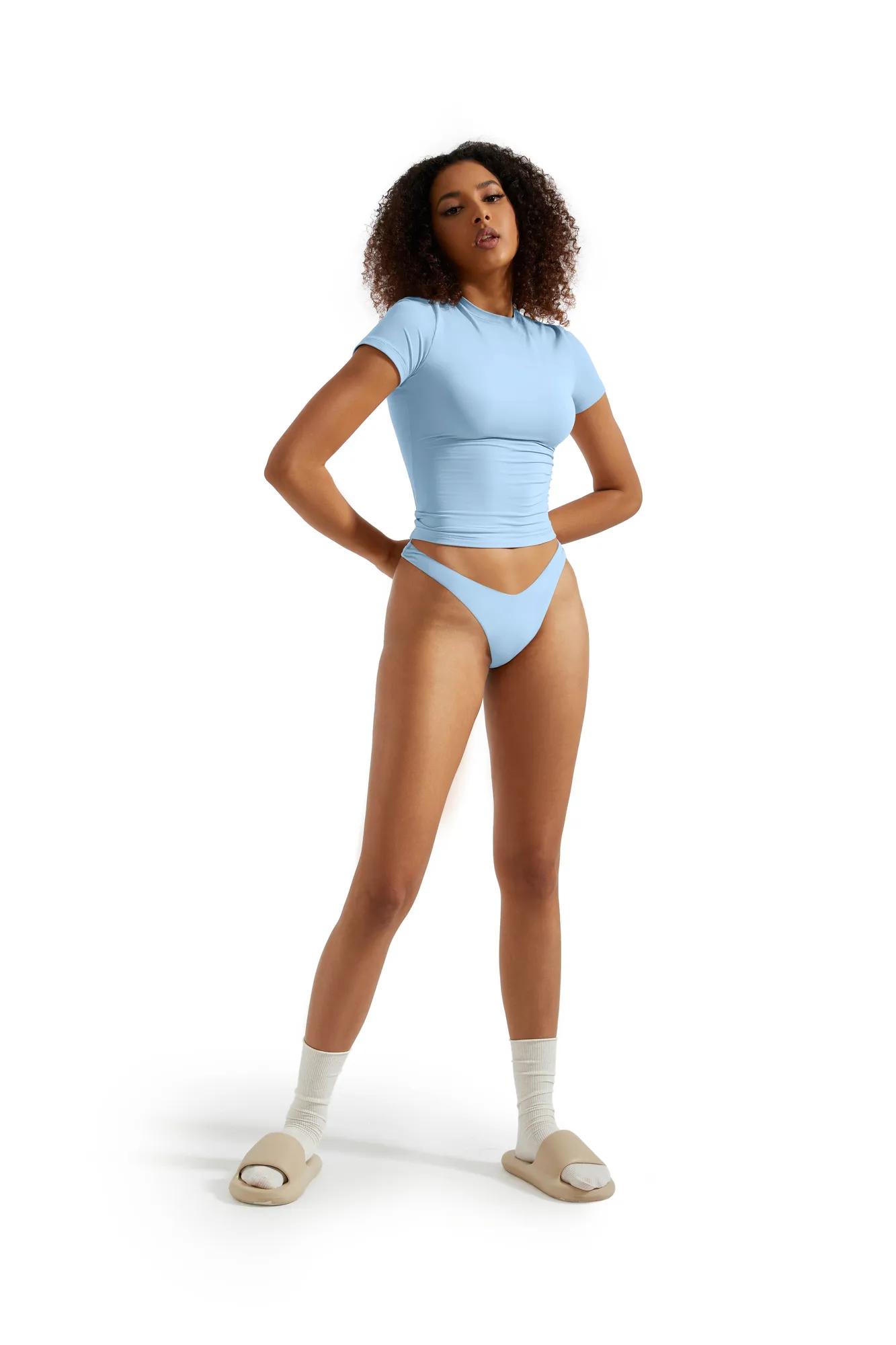 Buttery Soft Crew Neck Shirt - Short Sleeve - Image 37