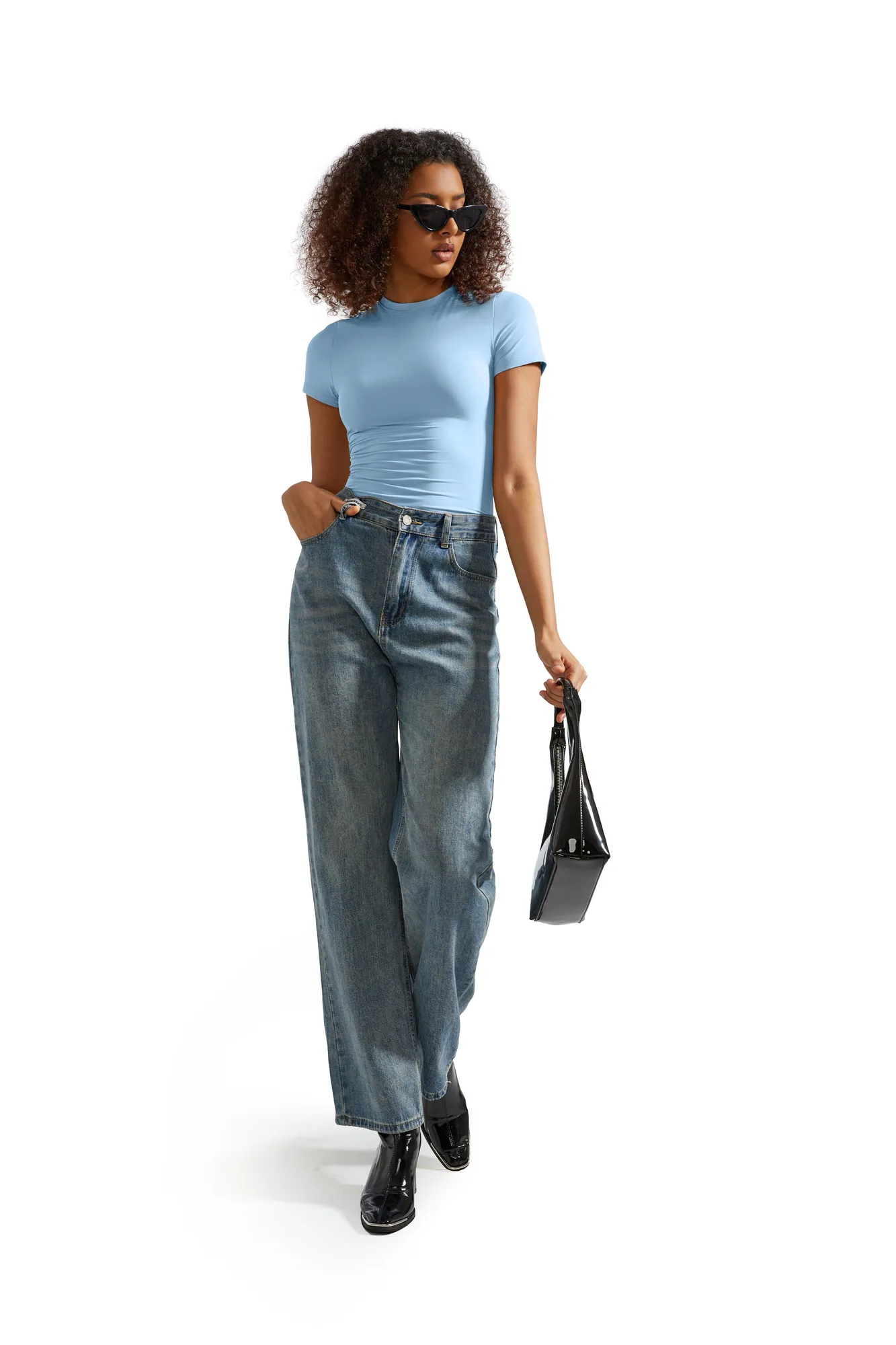 Buttery Soft Crew Neck Shirt - Short Sleeve - Image 40