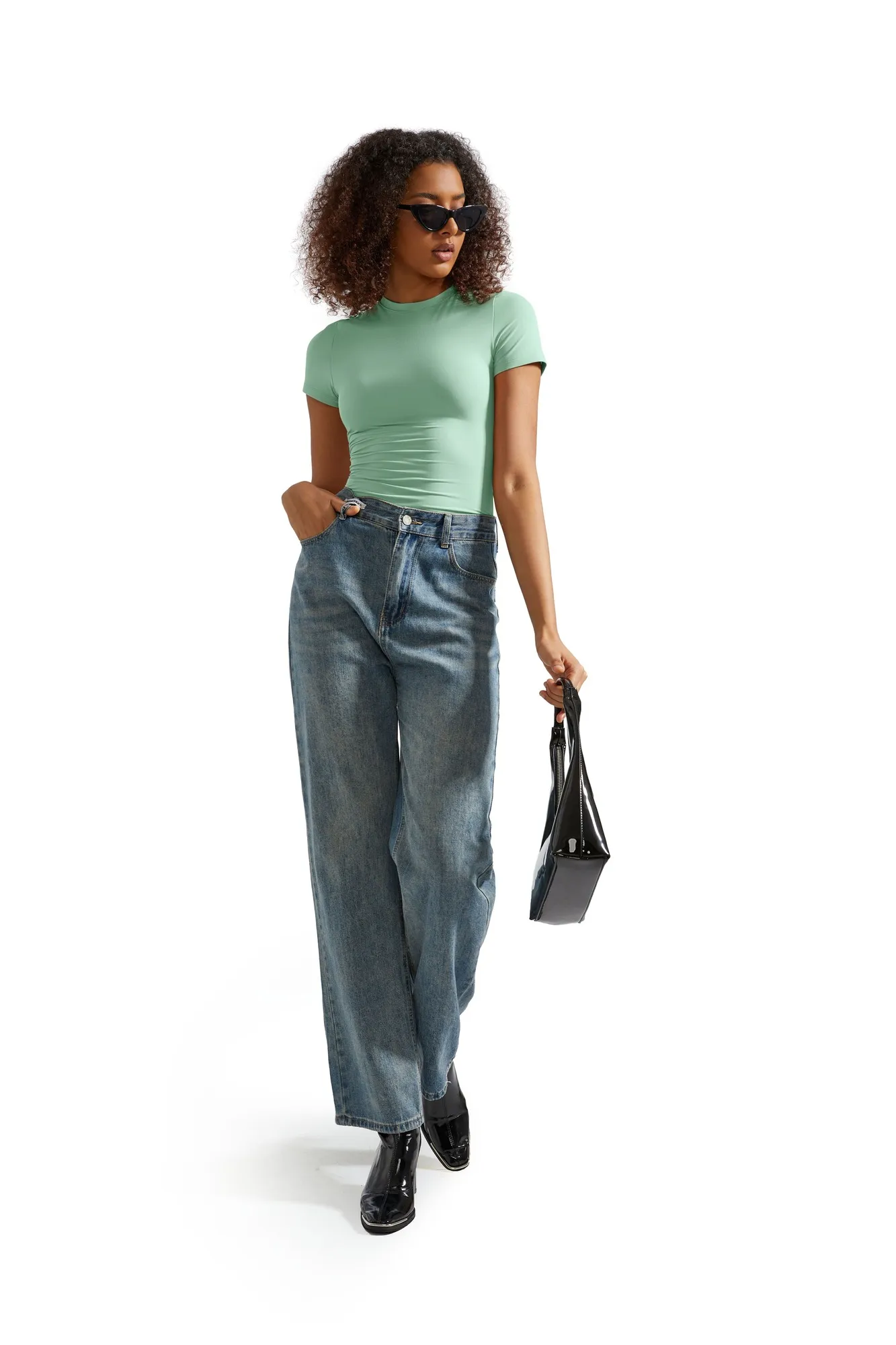 Buttery Soft Crew Neck Shirt - Short Sleeve - Image 53