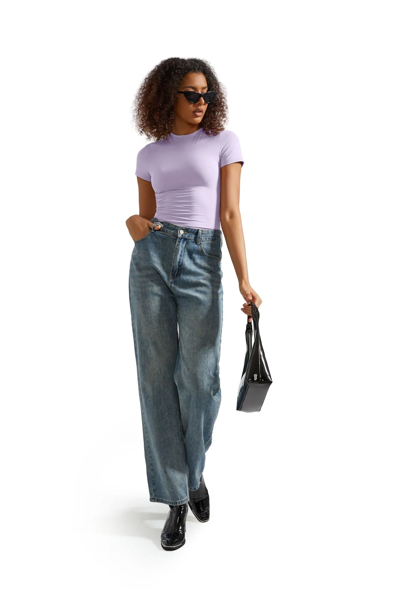 Buttery Soft Crew Neck Shirt - Short Sleeve - Image 78