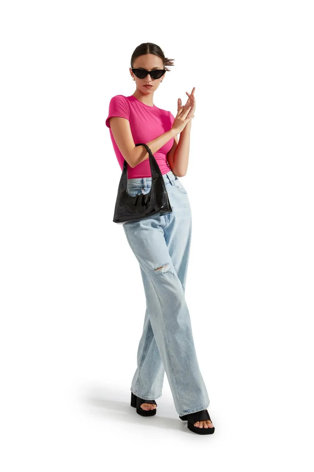 Buttery Soft Crew Neck Shirt - Short Sleeve - Image 9