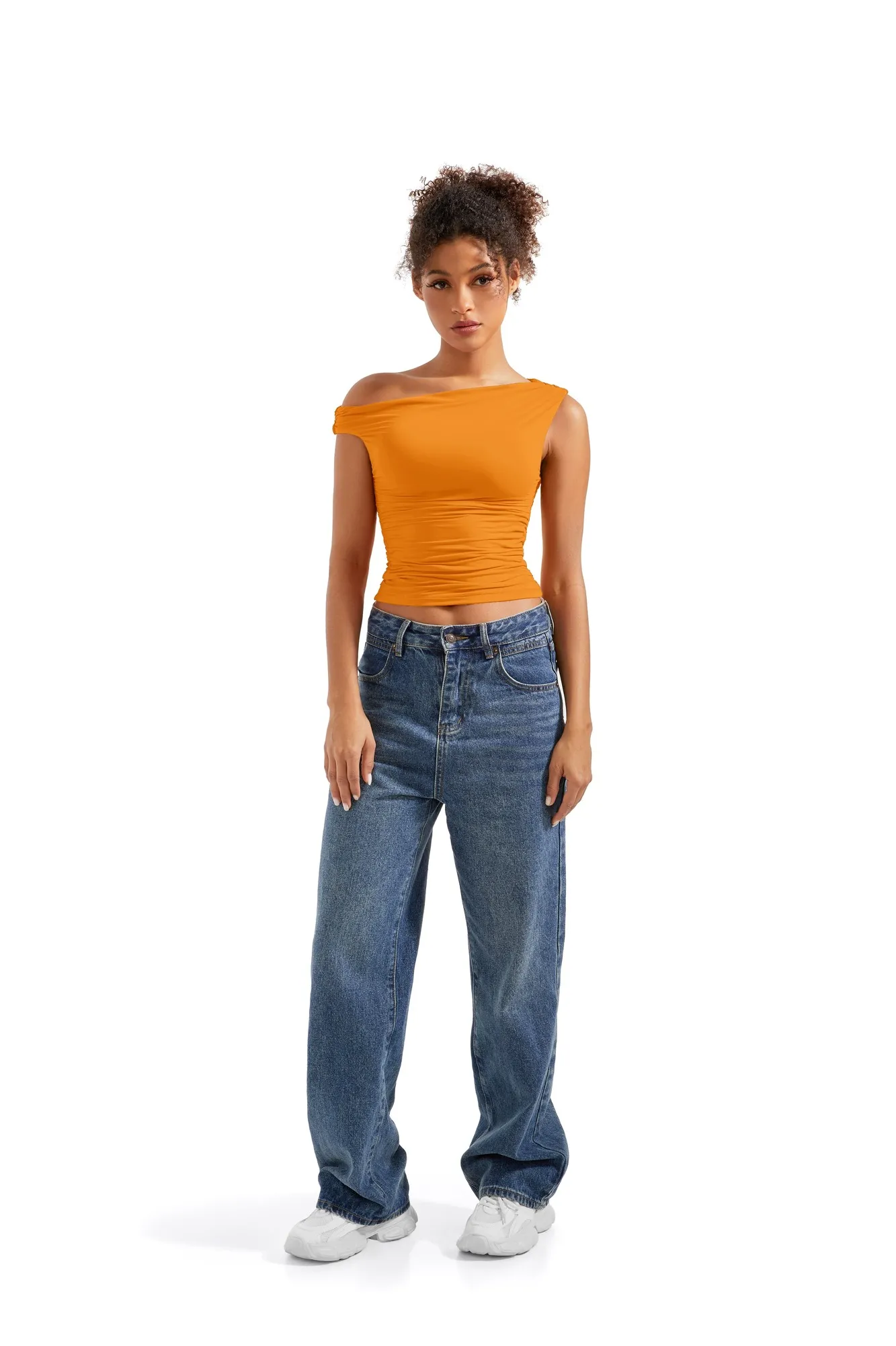 Buttery Soft Off Shoulder Shirt - Image 107