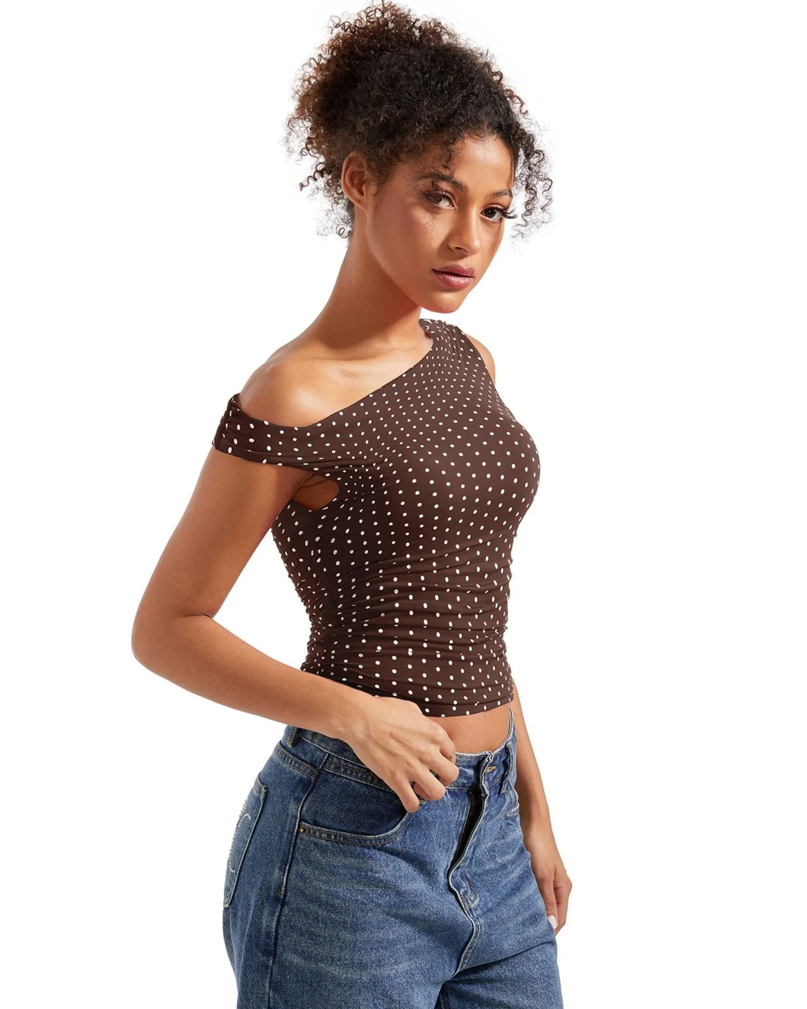 Buttery Soft Off Shoulder Shirt - Image 122