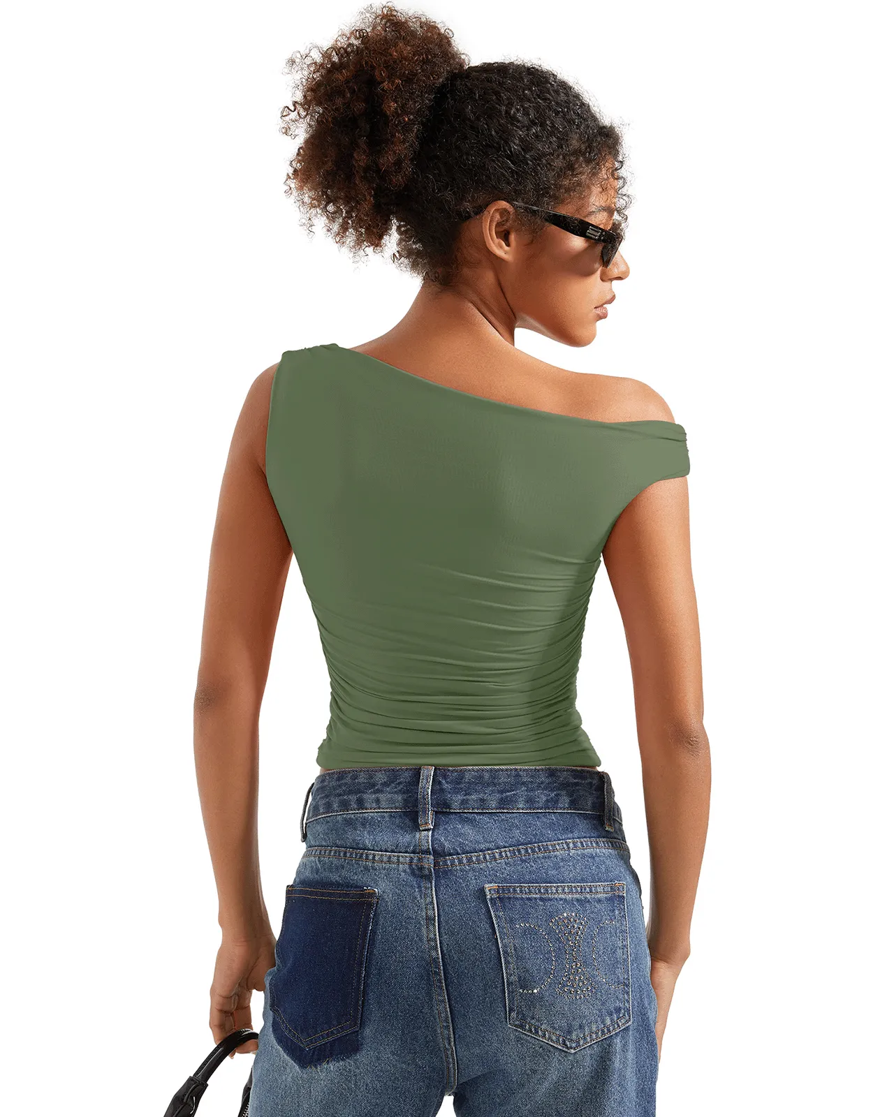 Buttery Soft Off Shoulder Shirt - Image 60