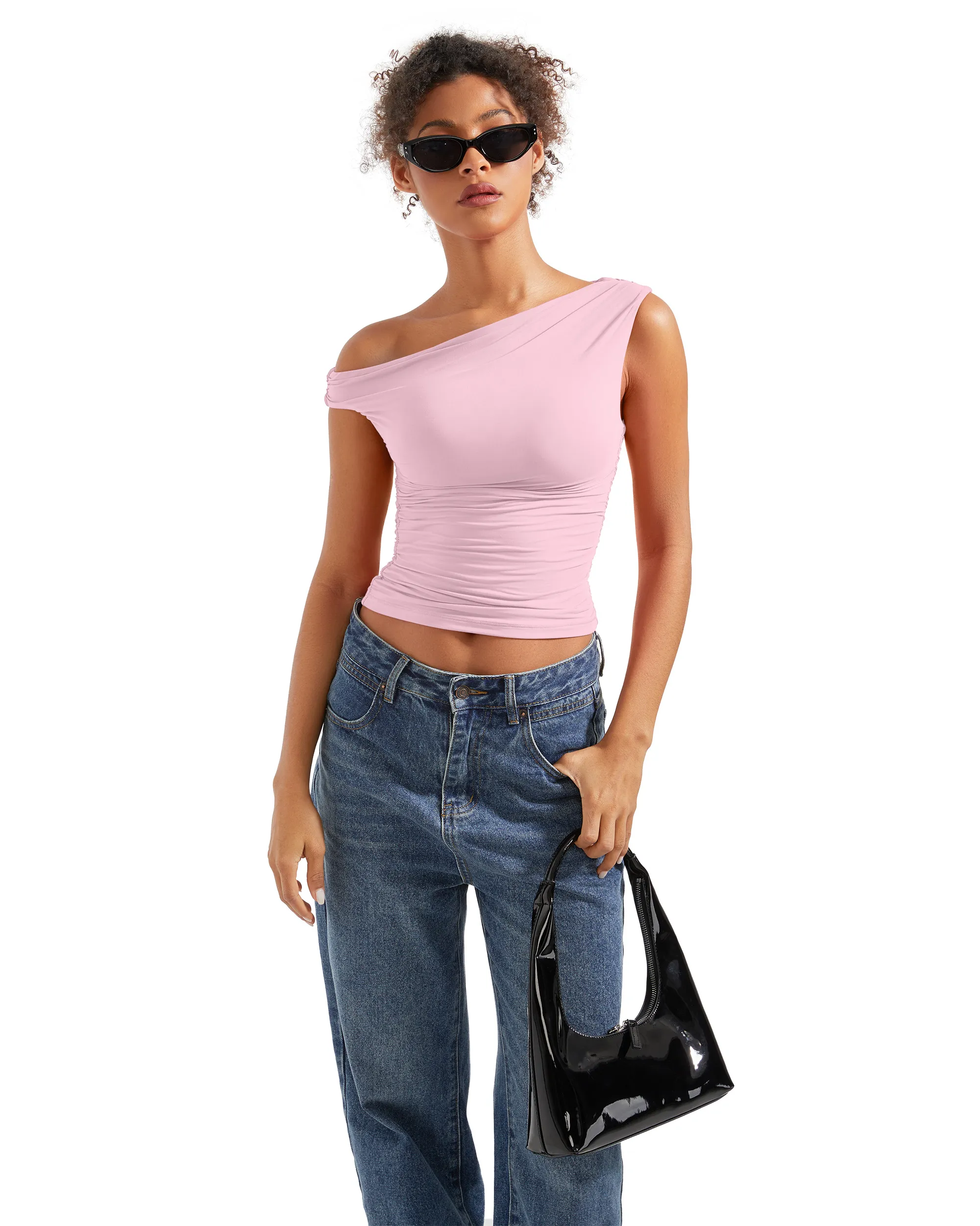 Buttery Soft Off Shoulder Shirt - Image 65