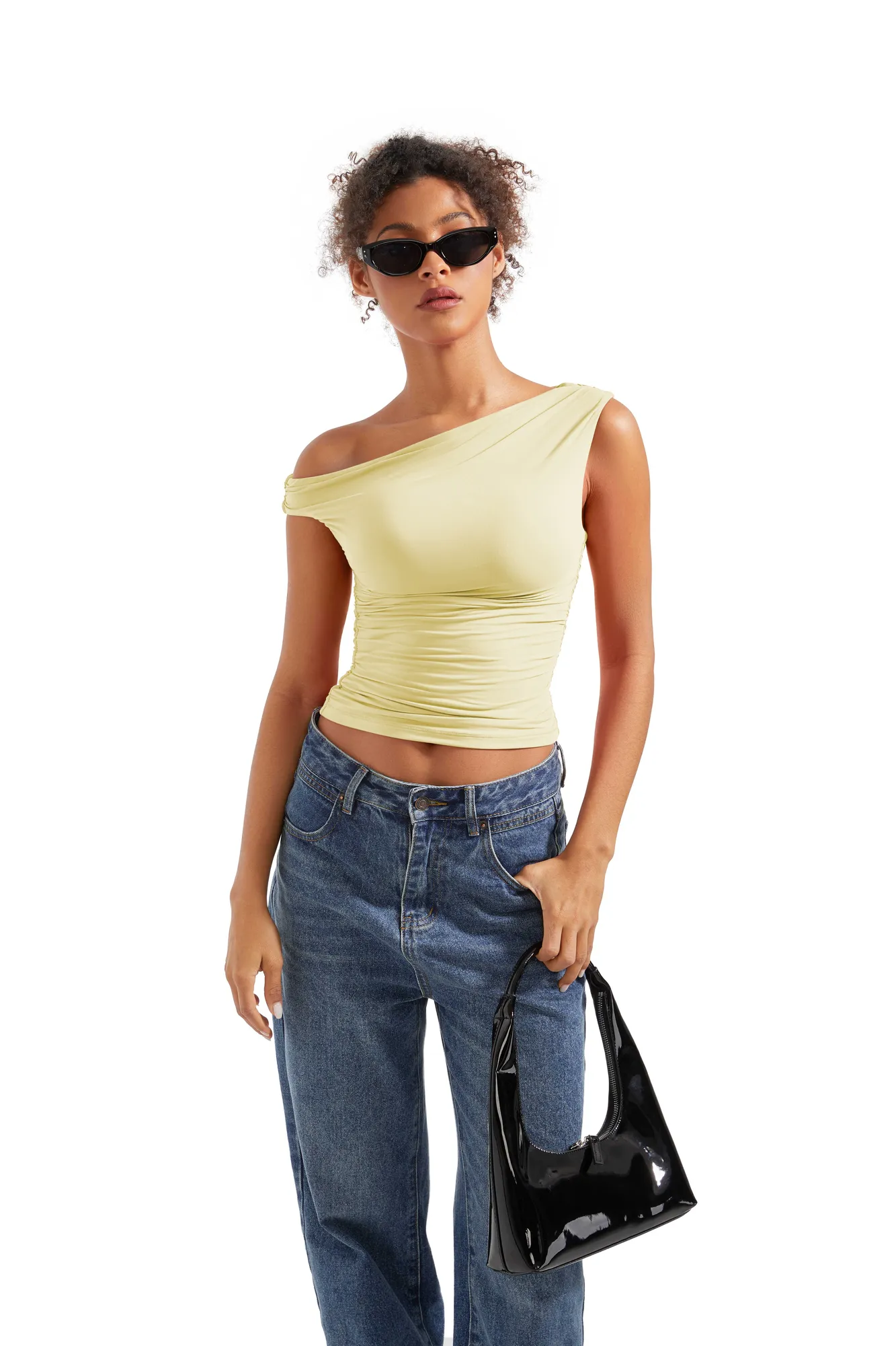 Buttery Soft Off Shoulder Shirt - Image 83