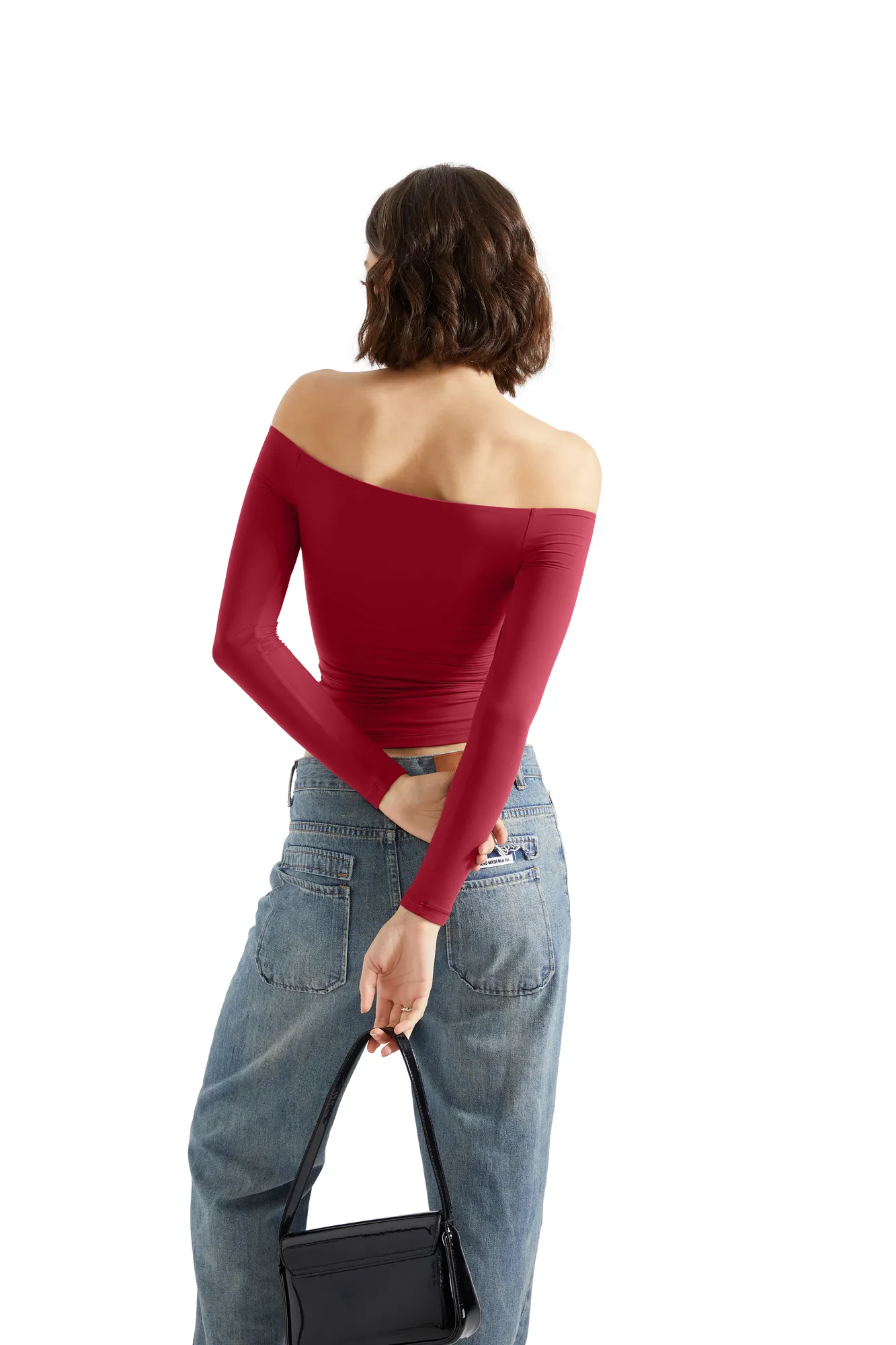 Buttery Soft Off Shoulder Shirt - Long Sleeve - Image 112