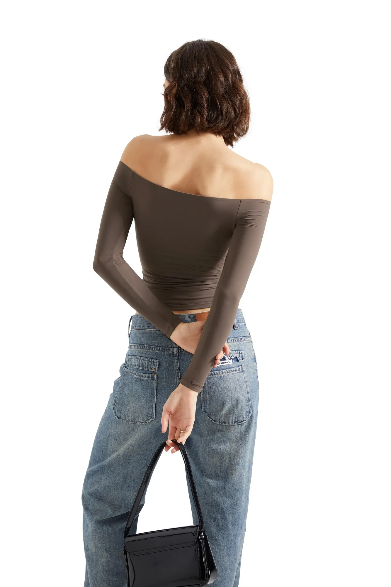 Buttery Soft Off Shoulder Shirt - Long Sleeve - Image 17