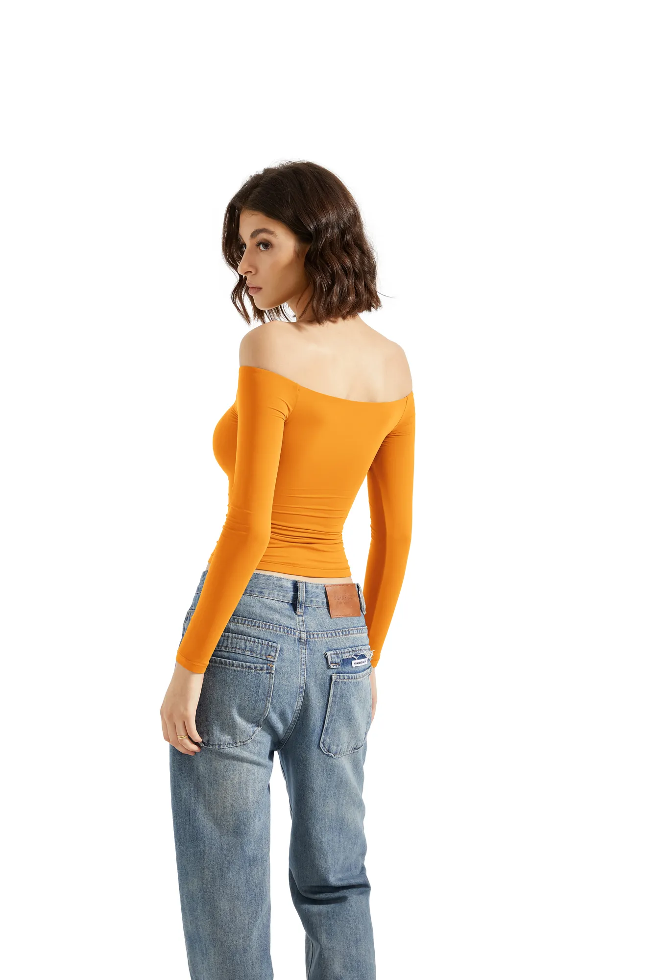 Buttery Soft Off Shoulder Shirt - Long Sleeve - Image 96