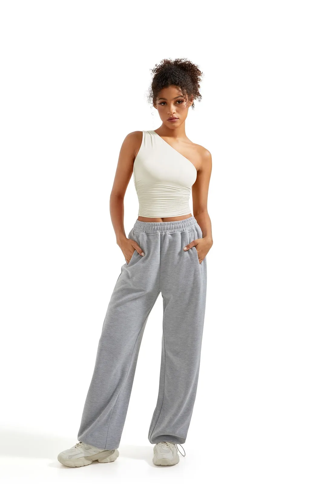 Buttery Soft Off Shoulder Tank Top - Image 19