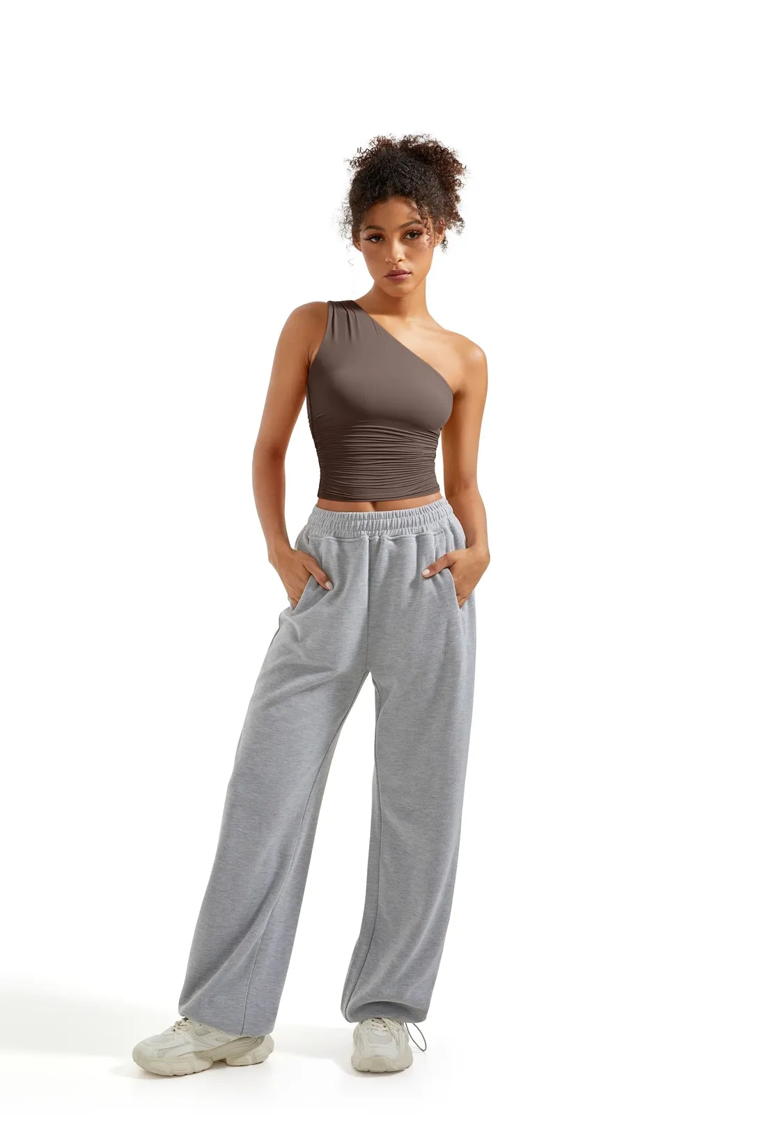 Buttery Soft Off Shoulder Tank Top - Image 8