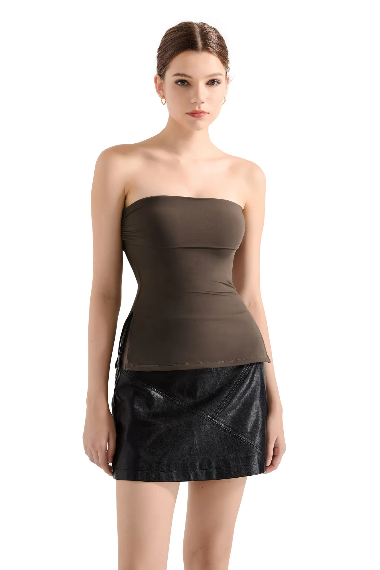 Buttery Soft Side Split Tube Top - Image 13