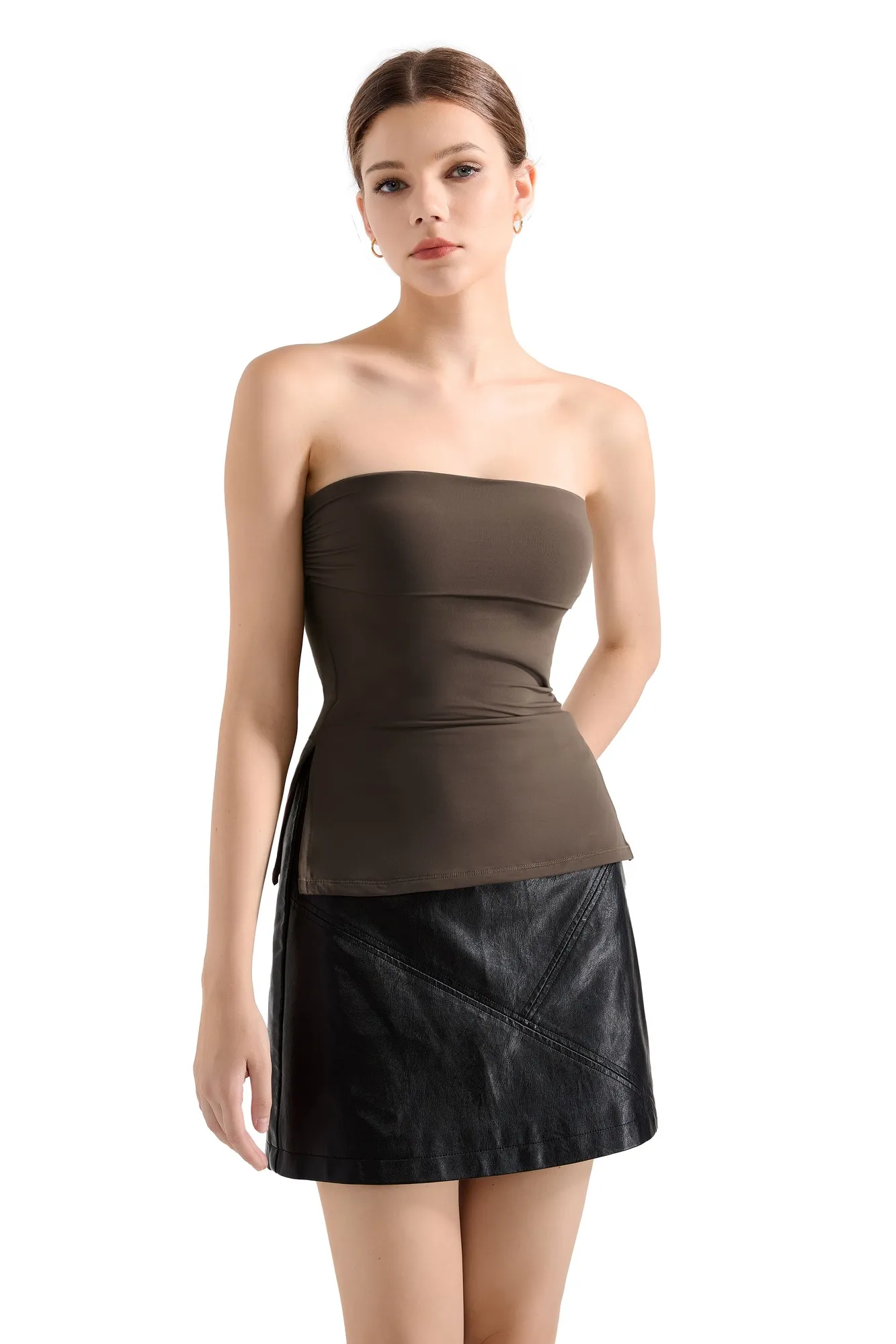 Buttery Soft Side Split Tube Top - Image 15