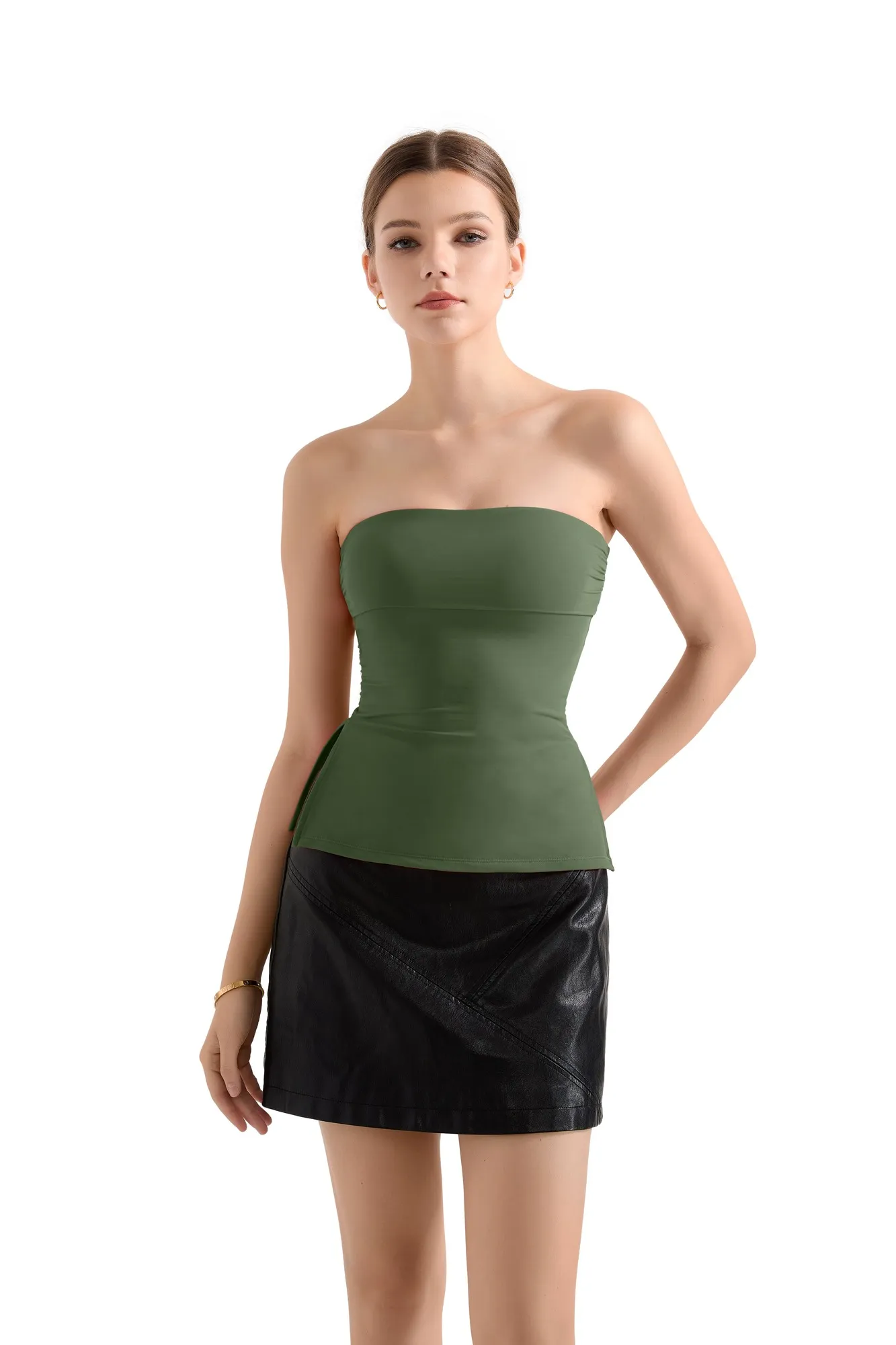 Buttery Soft Side Split Tube Top - Image 39