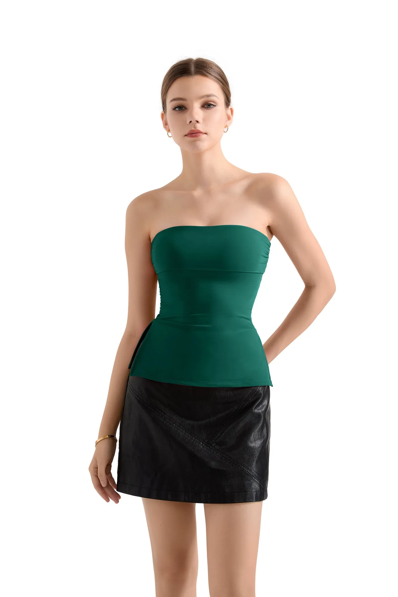 Buttery Soft Side Split Tube Top - Image 45