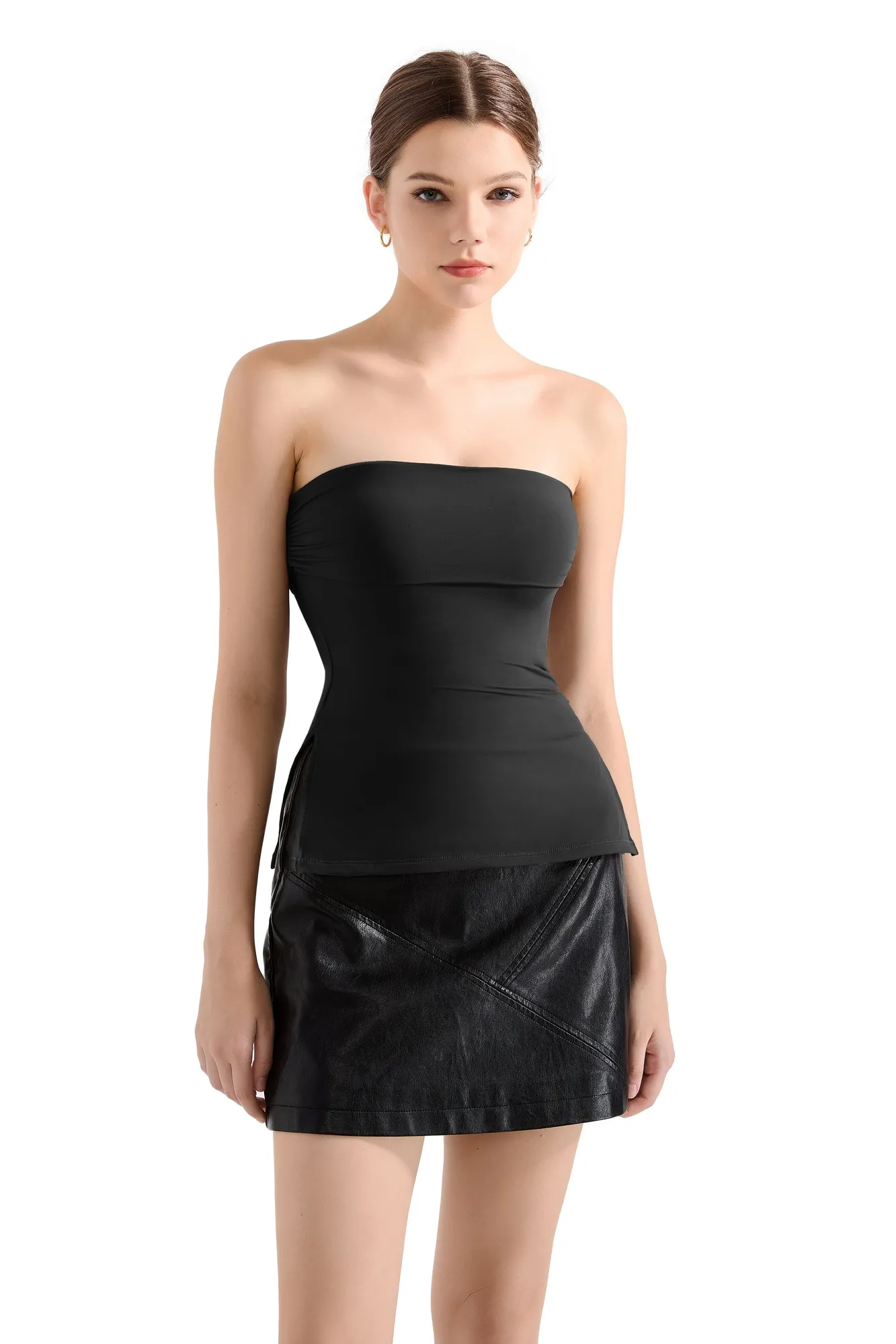 Buttery Soft Side Split Tube Top - Image 7