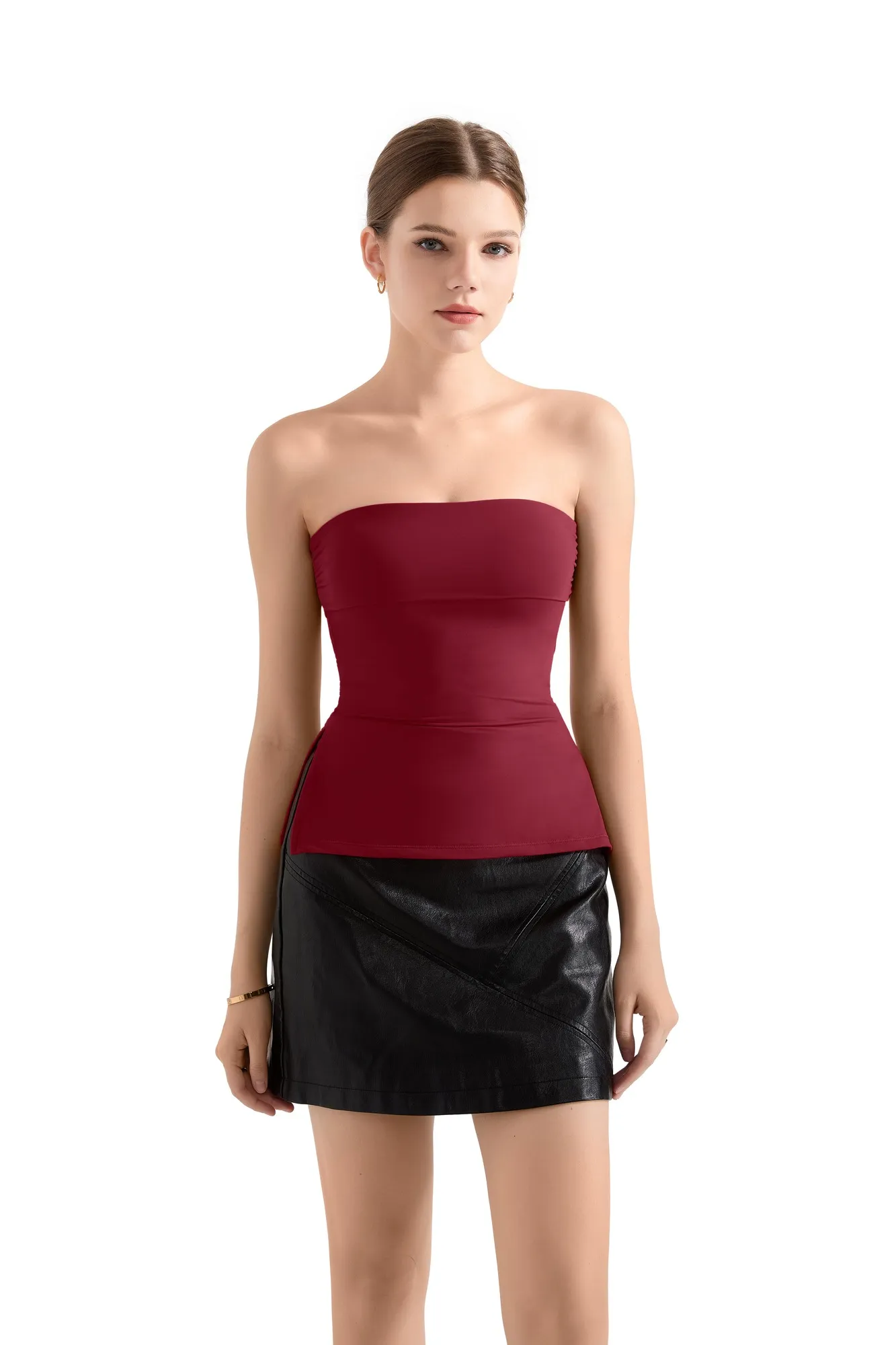 Buttery Soft Side Split Tube Top - Image 73