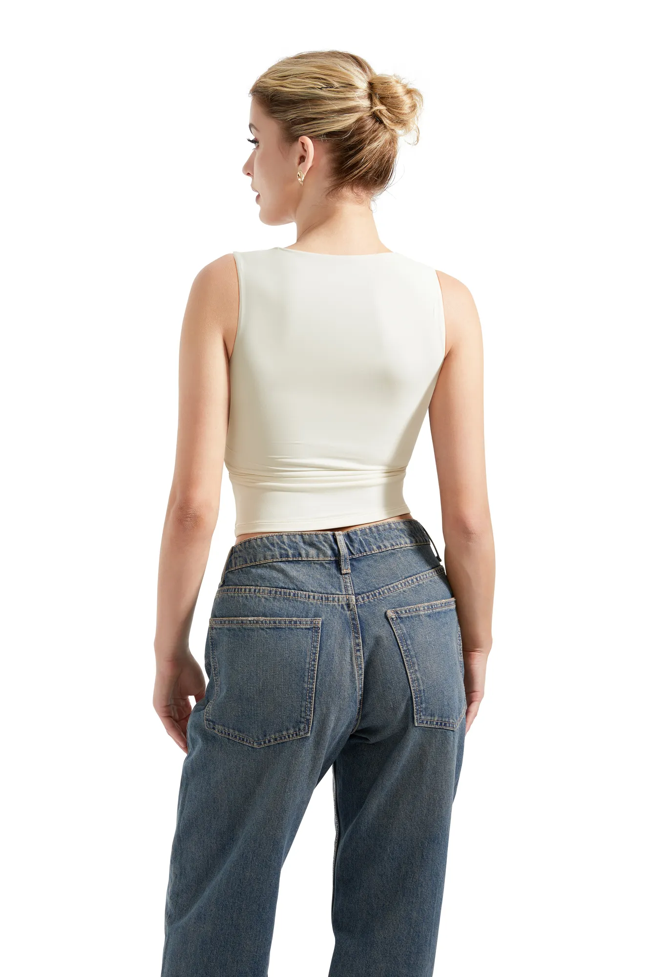 Buttery Soft Square Neck Tank Top - Image 19