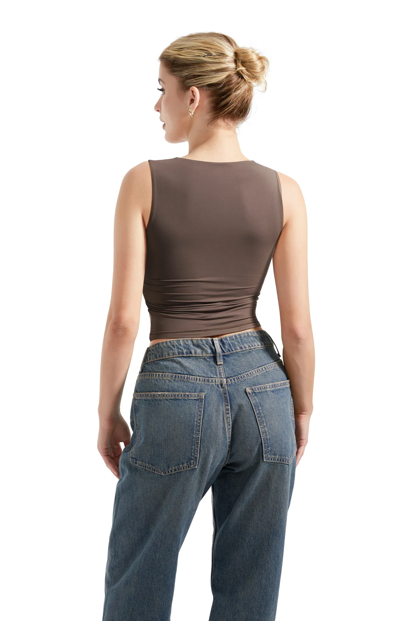 Buttery Soft Square Neck Tank Top - Image 41