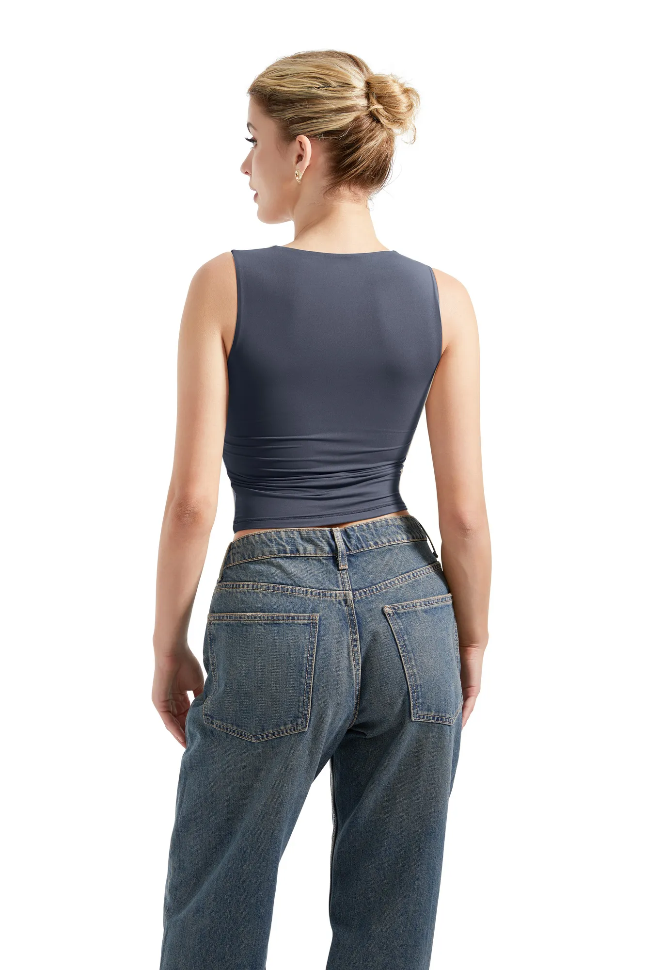 Buttery Soft Square Neck Tank Top - Image 47