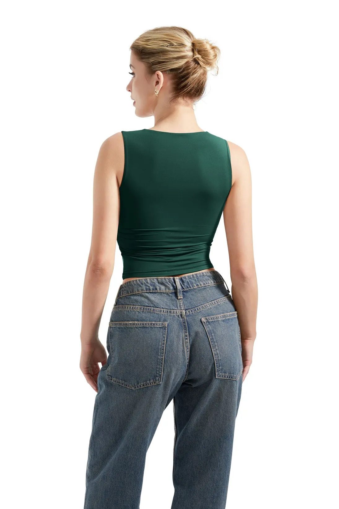 Buttery Soft Square Neck Tank Top - Image 59