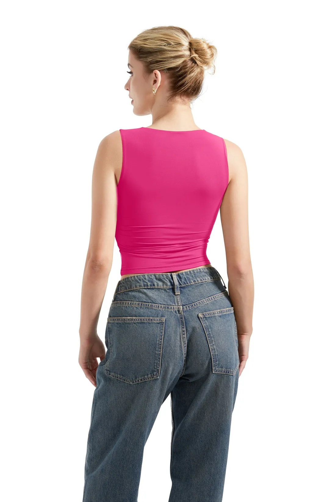 Buttery Soft Square Neck Tank Top - Image 69