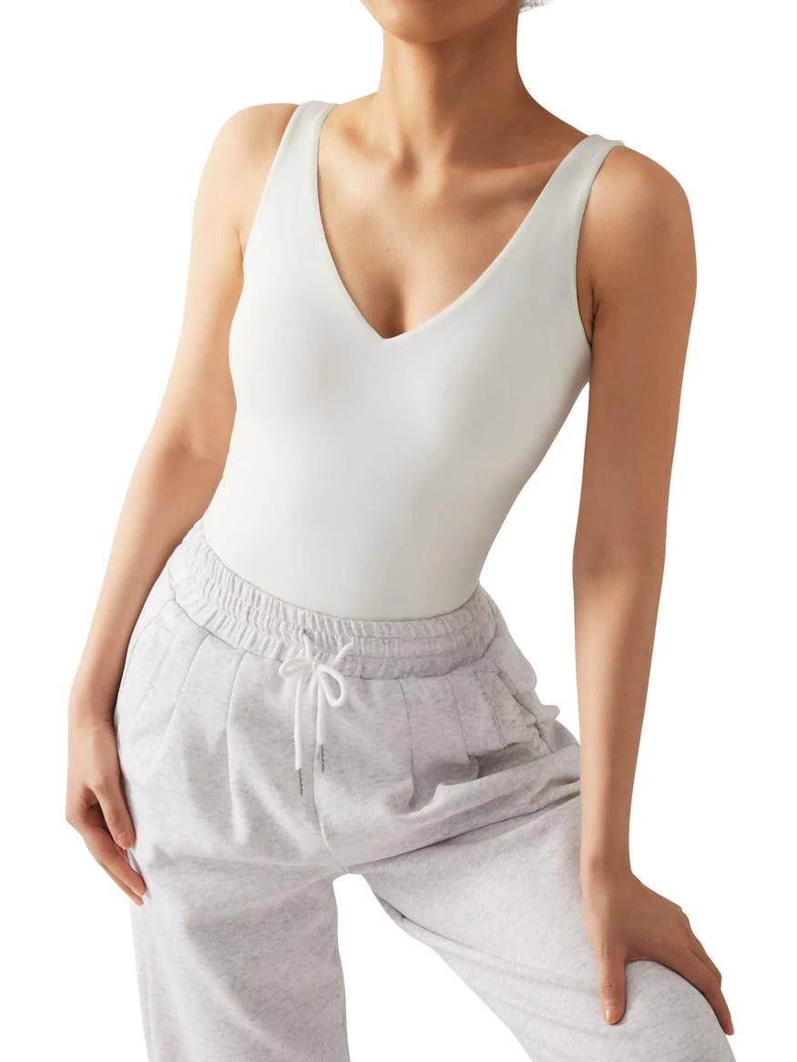 Buttery Soft V Neck Bodysuit - Image 19