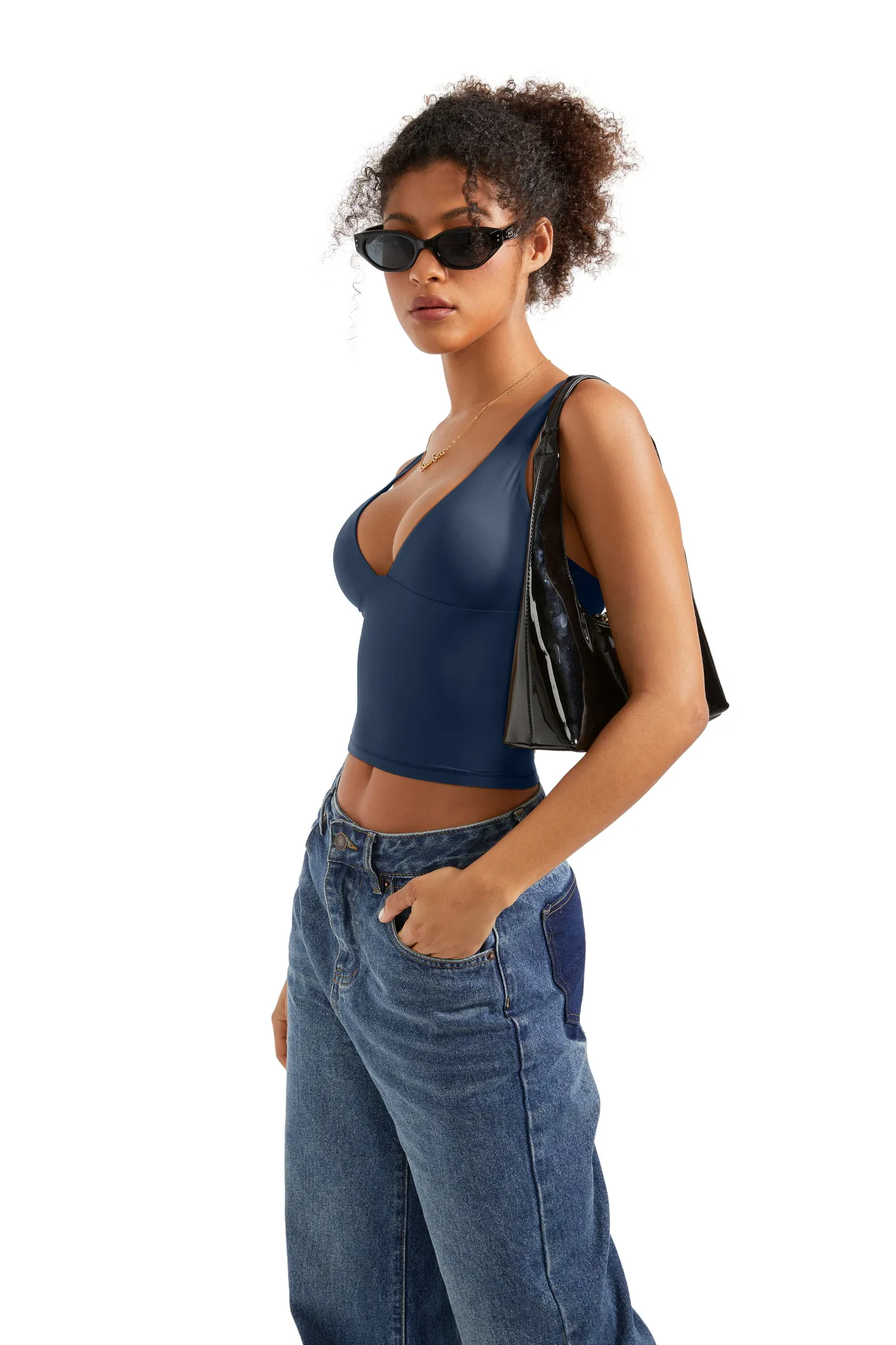 Buttery Soft V Neck Tank Top - Image 16