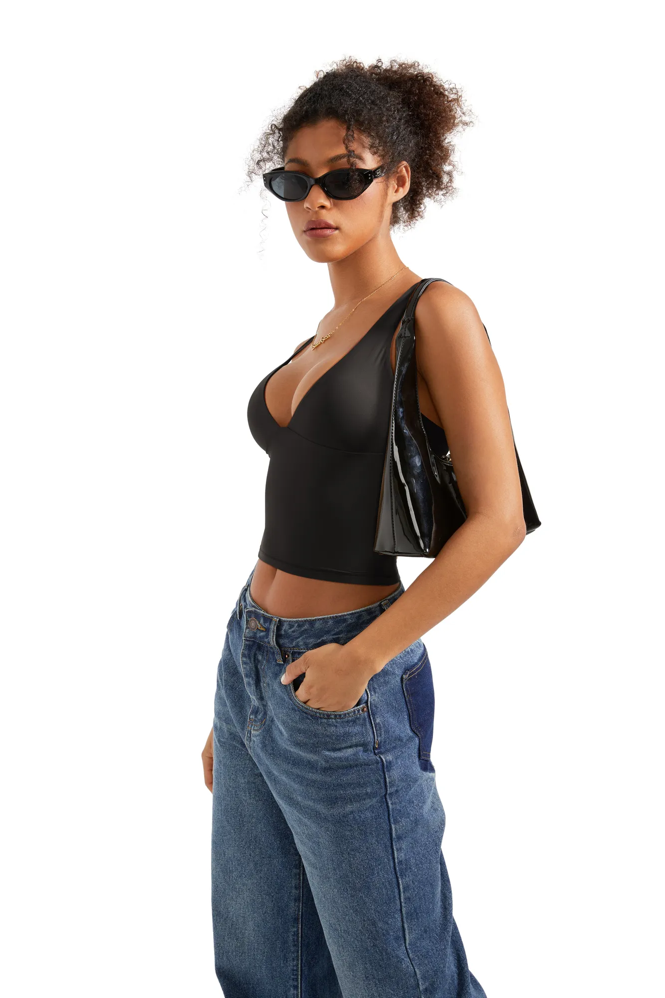 Buttery Soft V Neck Tank Top - Image 4