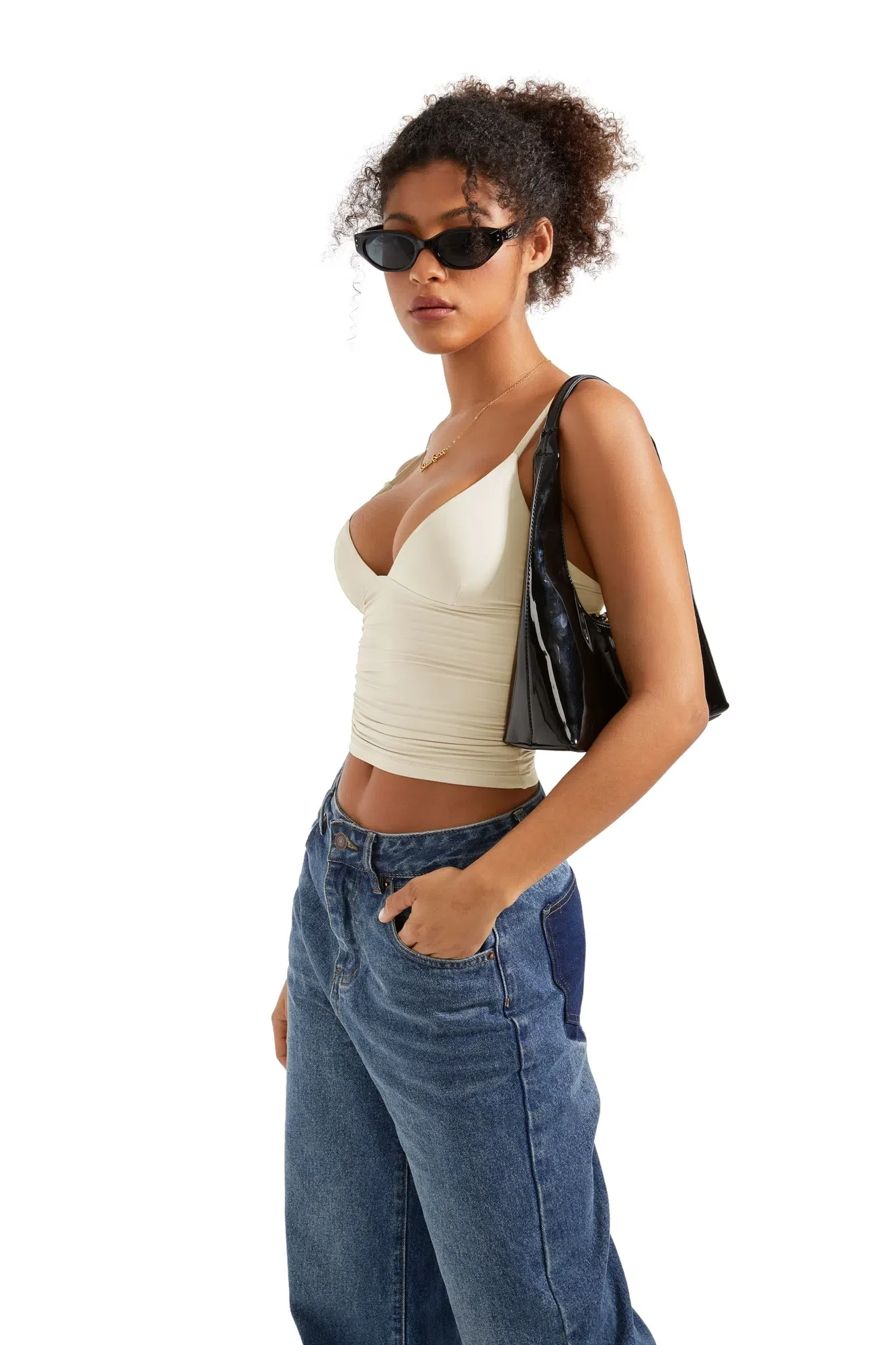 Buttery Soft Cami V Neck Tank Top - Image 10