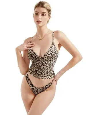 Buttery Soft Cami V Neck Tank Top - Image 50