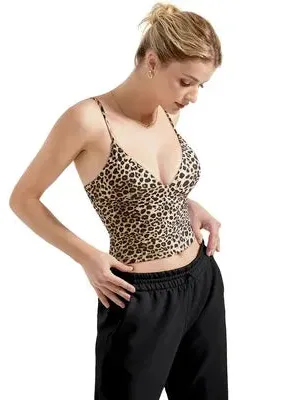 Buttery Soft Cami V Neck Tank Top - Image 51