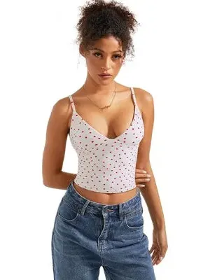 Buttery Soft Cami V Neck Tank Top - Image 90