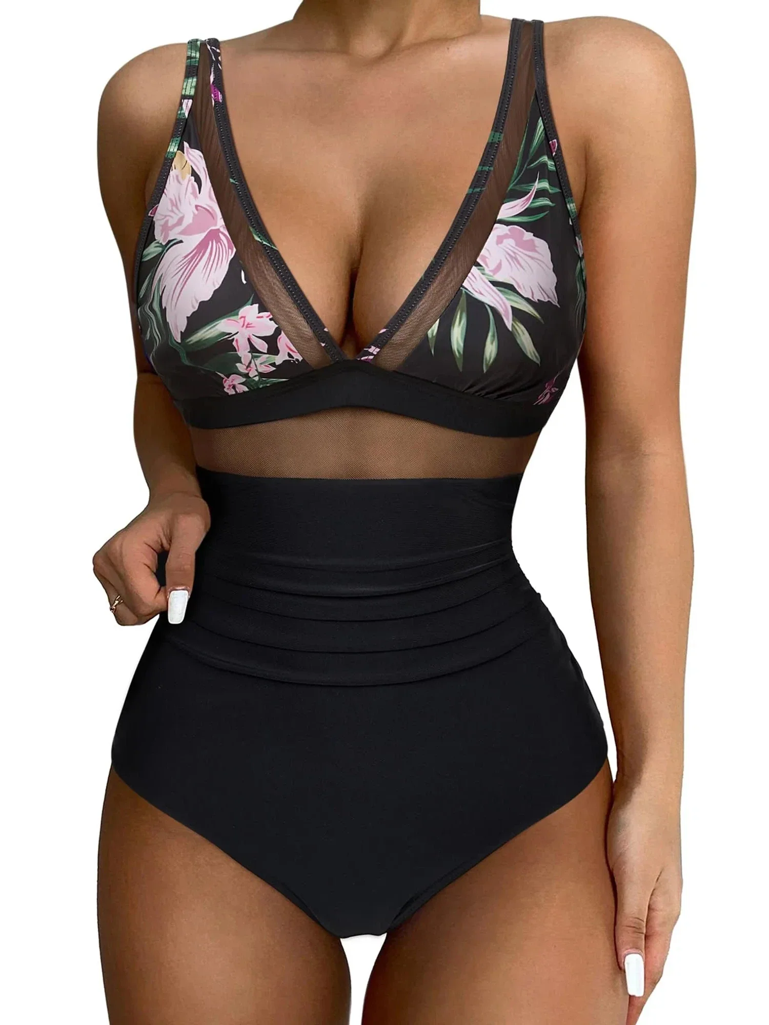 Mesh Push Up Bathing Suit - Image 26