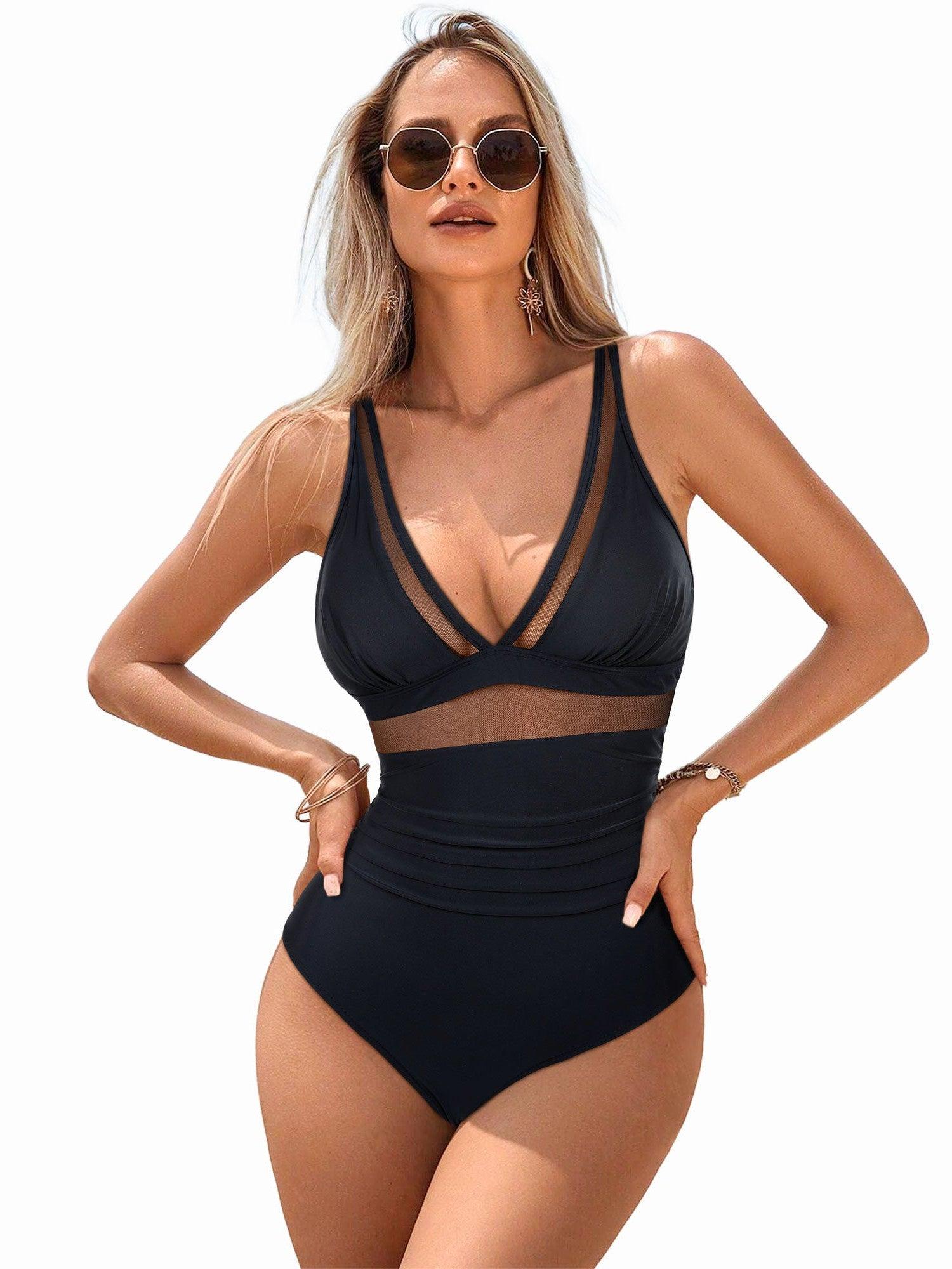 Mesh Push Up Bathing Suit - Image 3