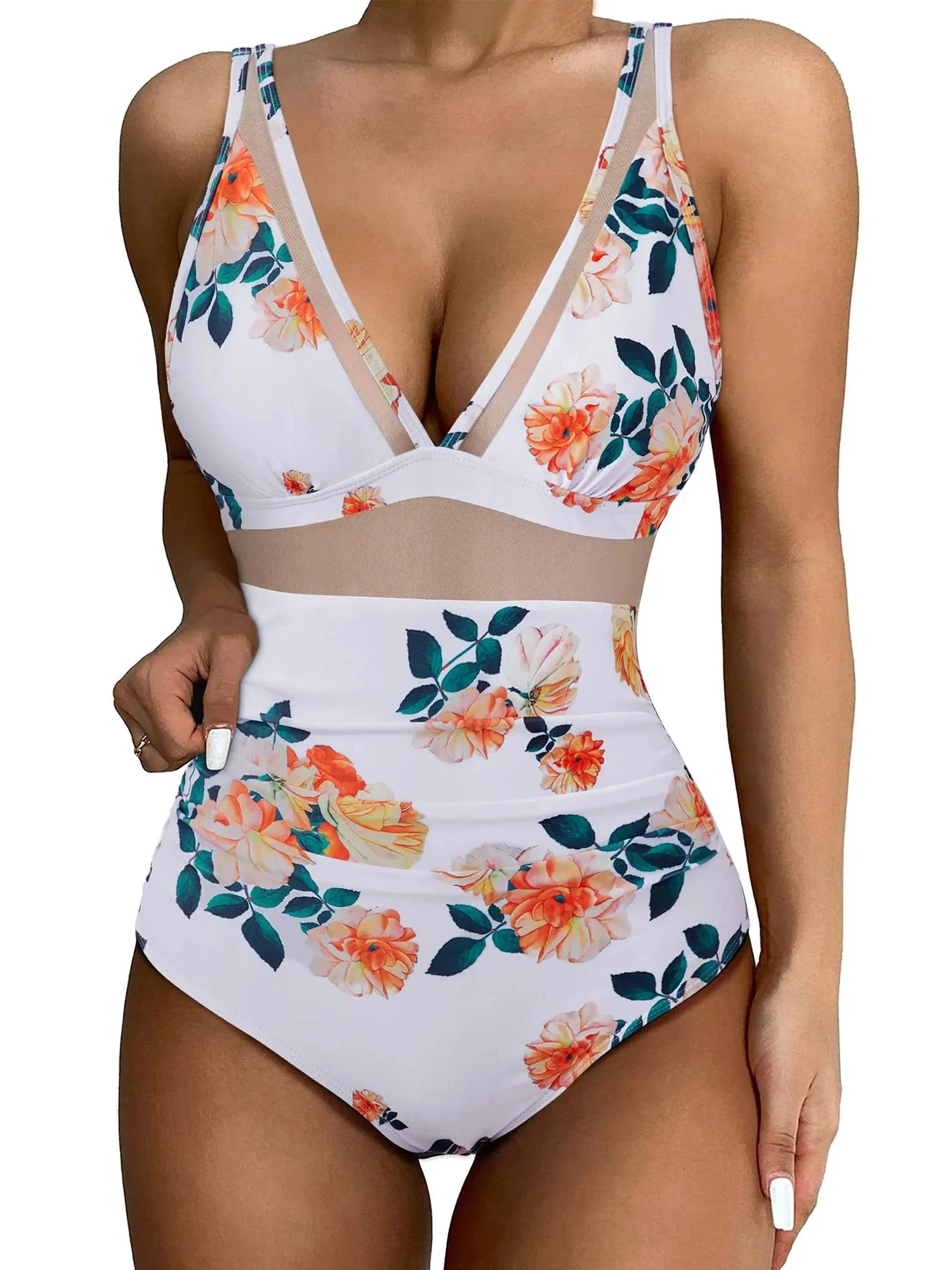 Mesh Push Up Bathing Suit - Image 70