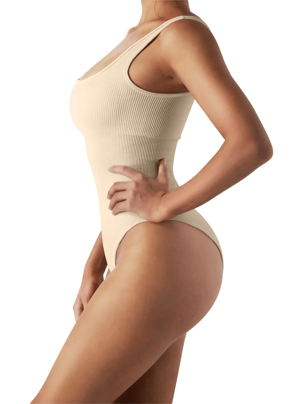 Ribbed Bodysuit - Image 53