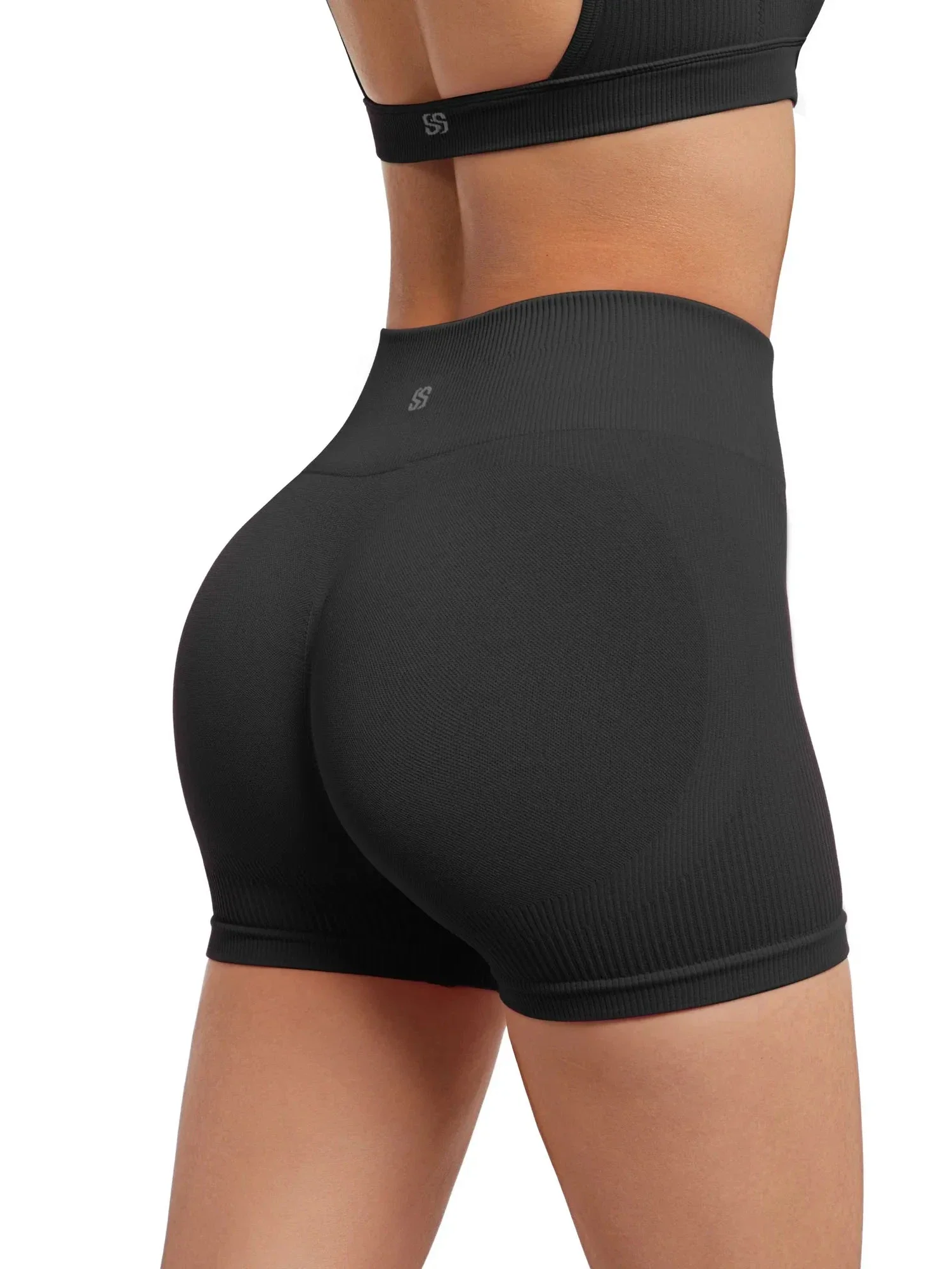 Ribbed Open Back Workout Sets - Image 4