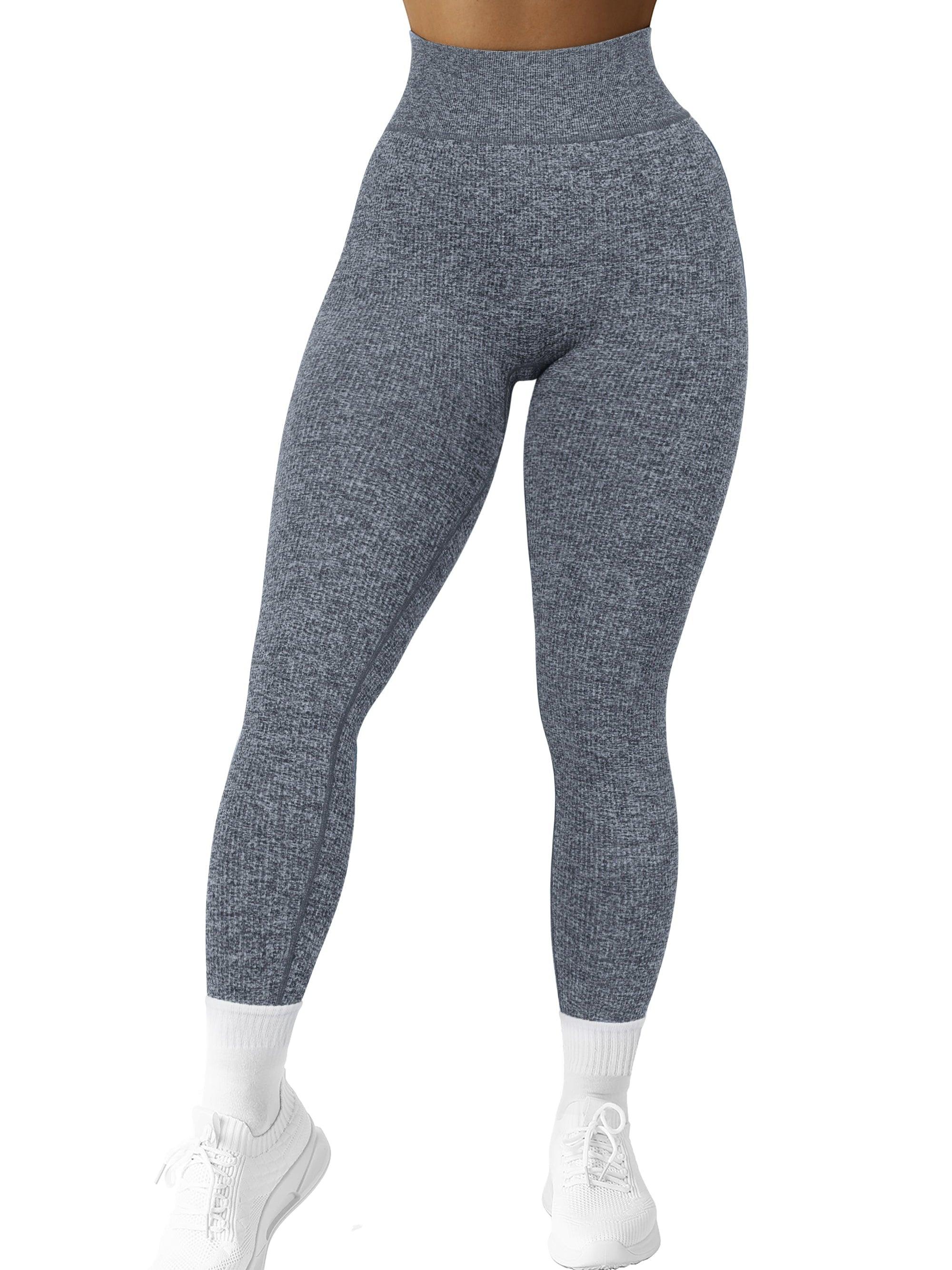 Ribbed Printed Seamless Leggings - Image 18