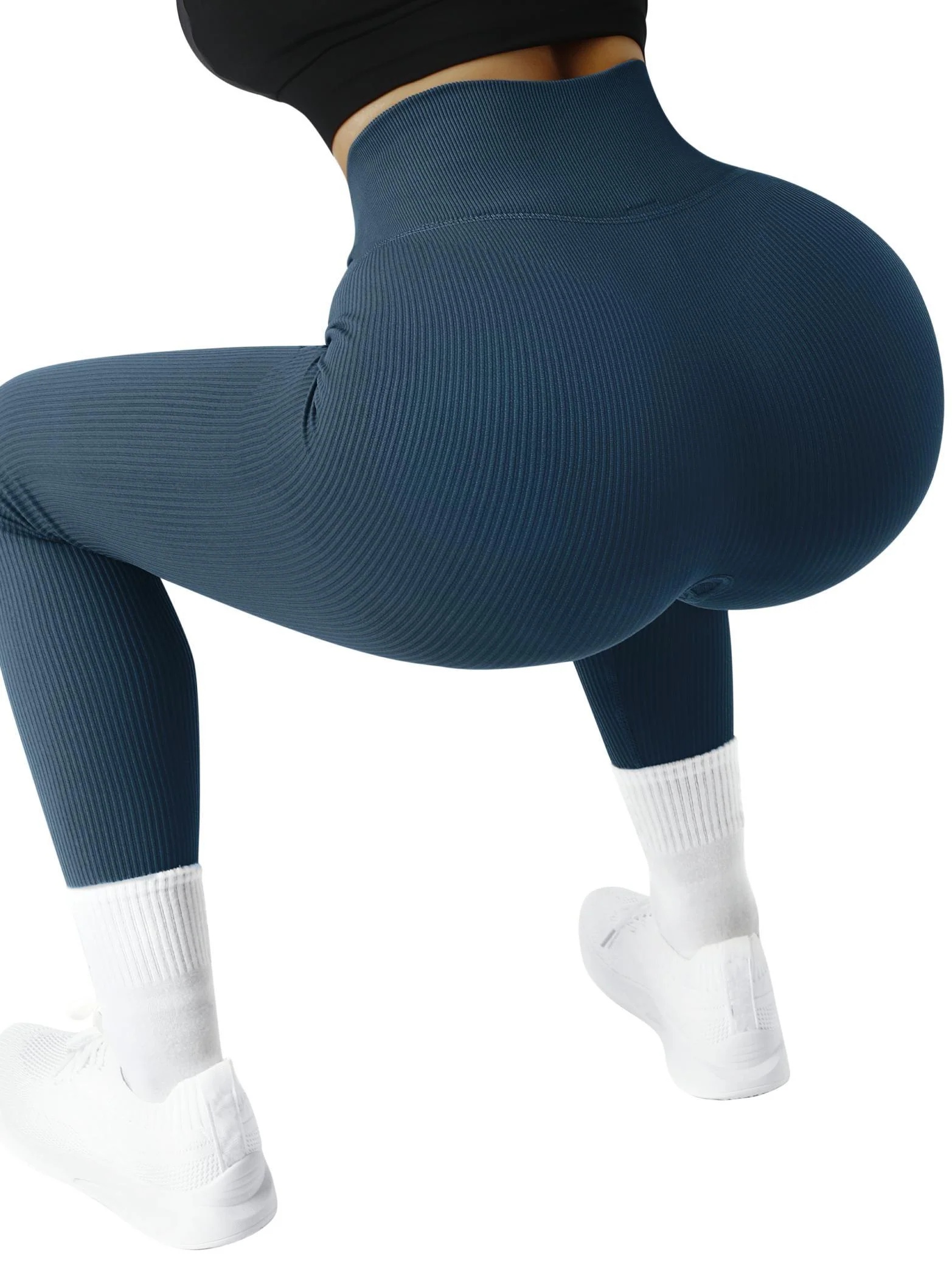 Ribbed Seamless Leggings - Image 37