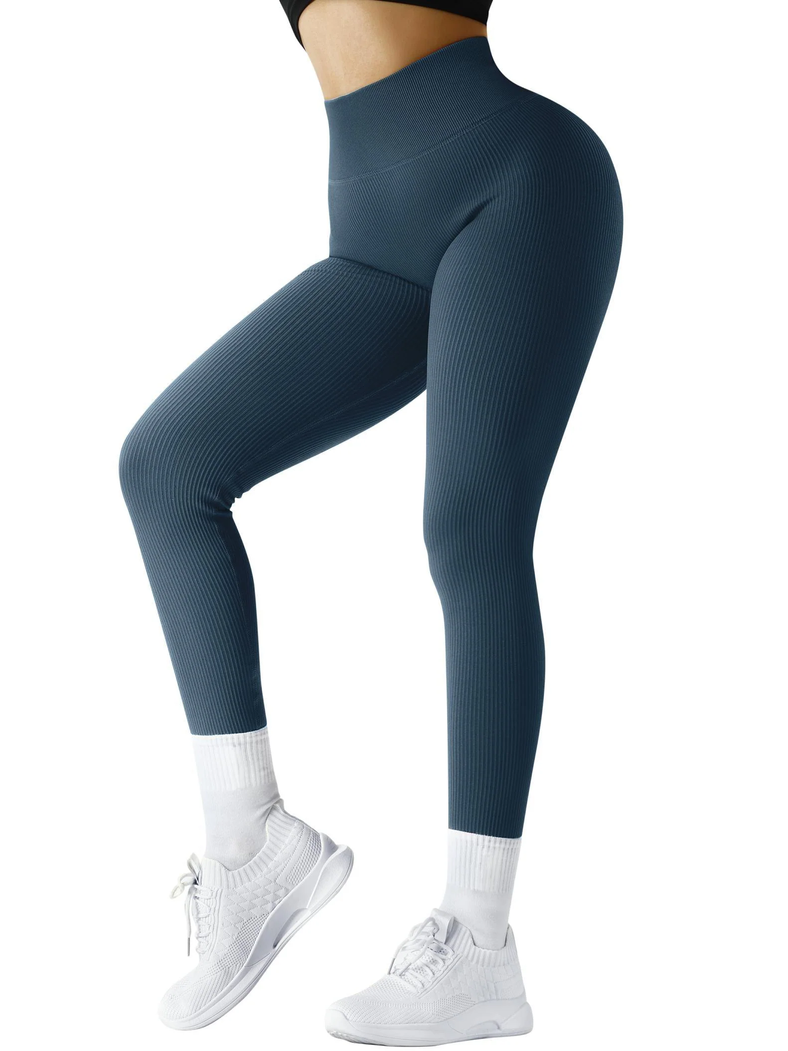 Ribbed Seamless Leggings - Image 38