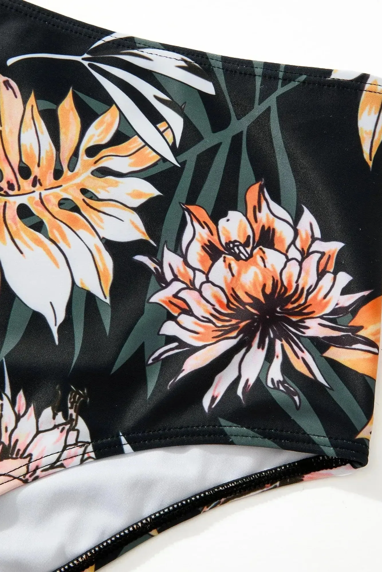 Ruffle Cover Tankini Swimsuit - Image 101