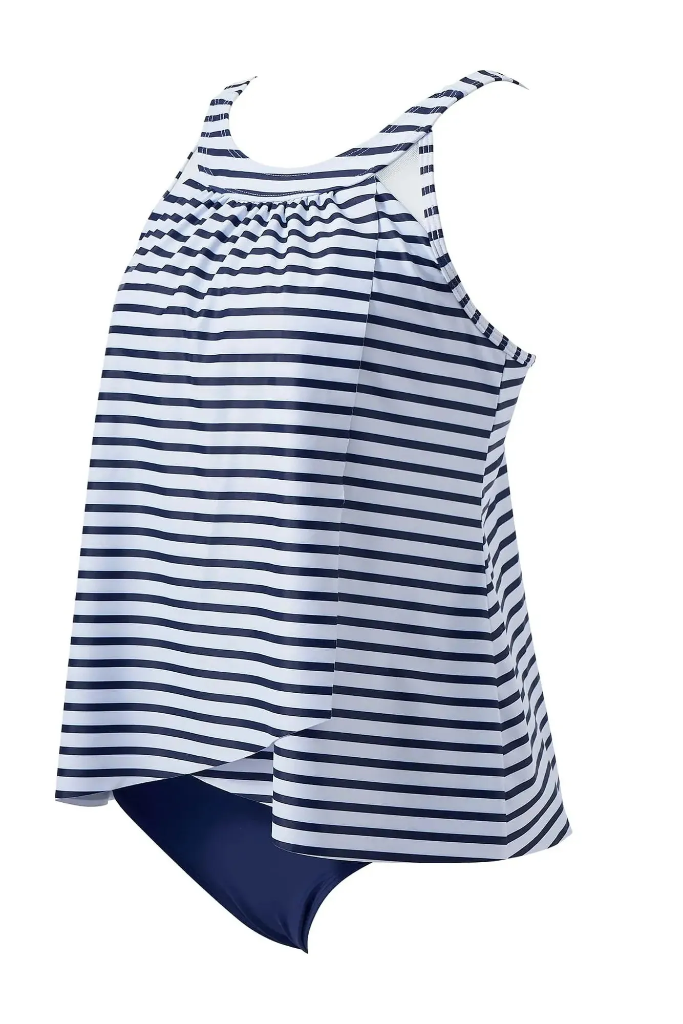 Ruffle Cover Tankini Swimsuit - Image 44